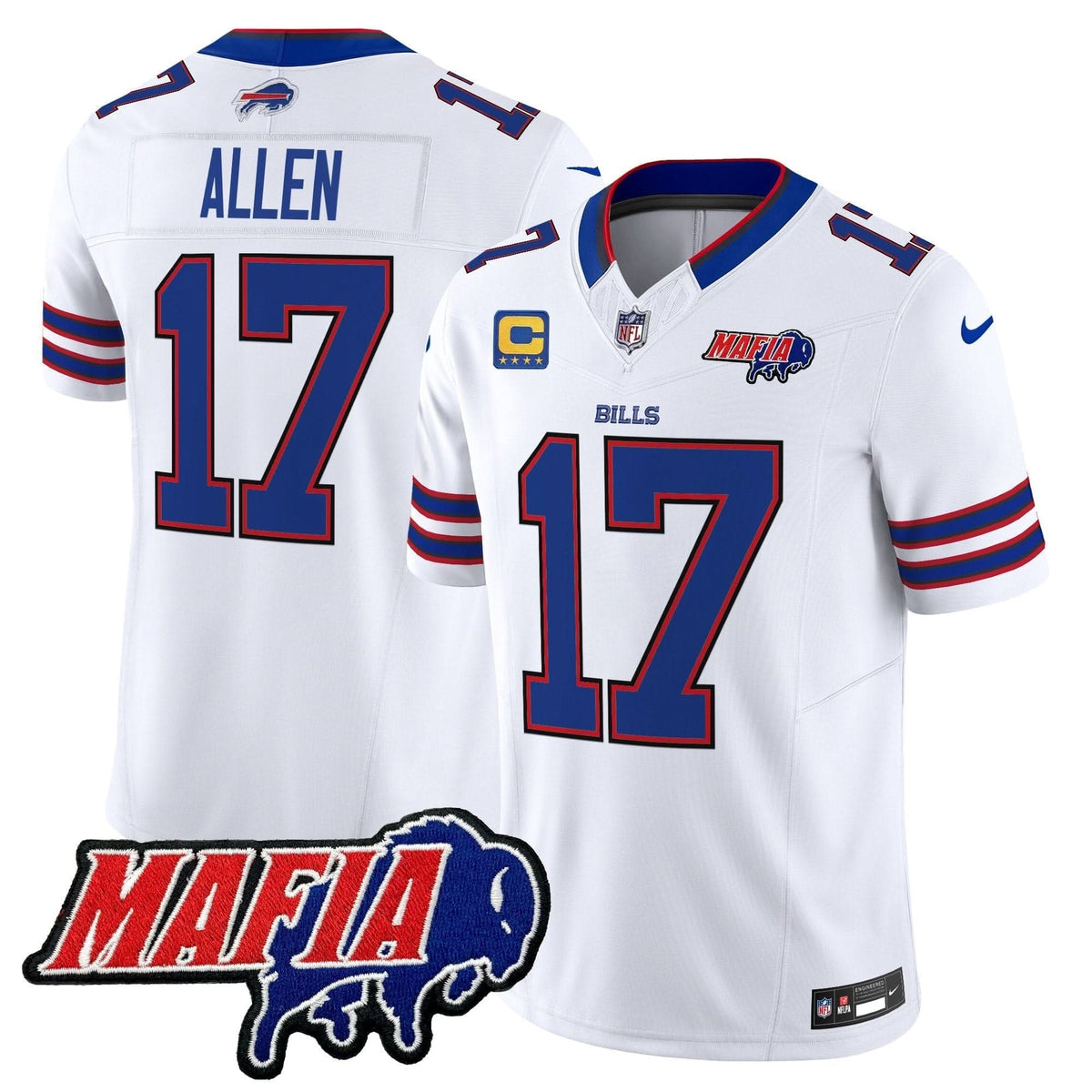 BB 2024 BUF Mafia Patch Vapor Limited Jersey - image 17