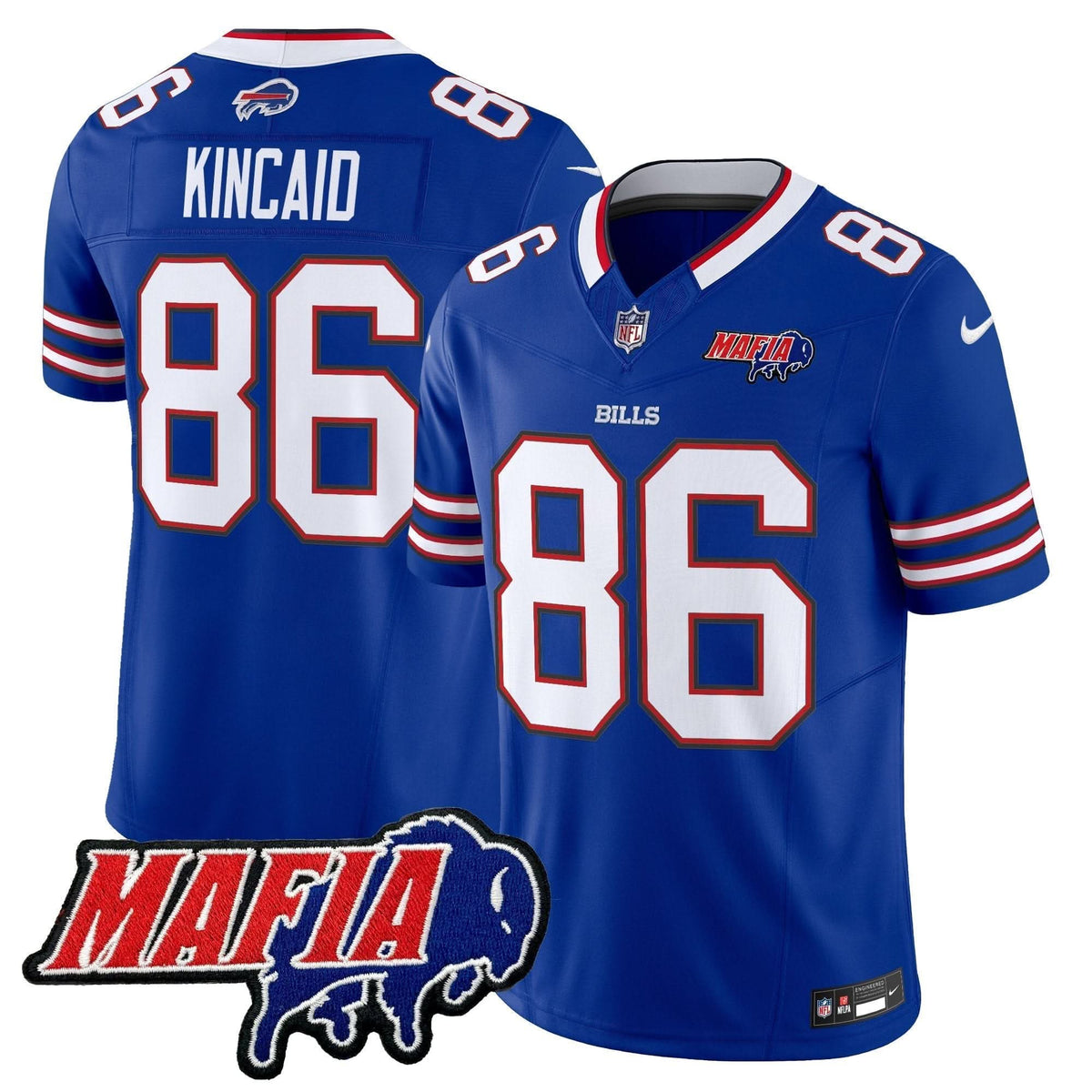 BB 2024 BUF Mafia Patch Vapor Limited Jersey - image 6