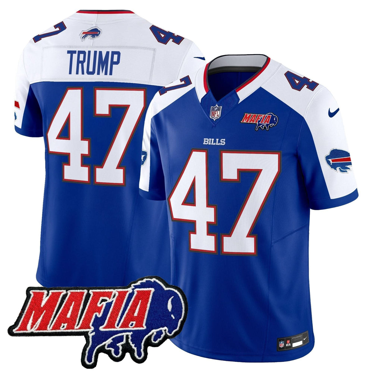 BB 2024 BUF Mafia Patch Vapor Limited Jersey - image 40
