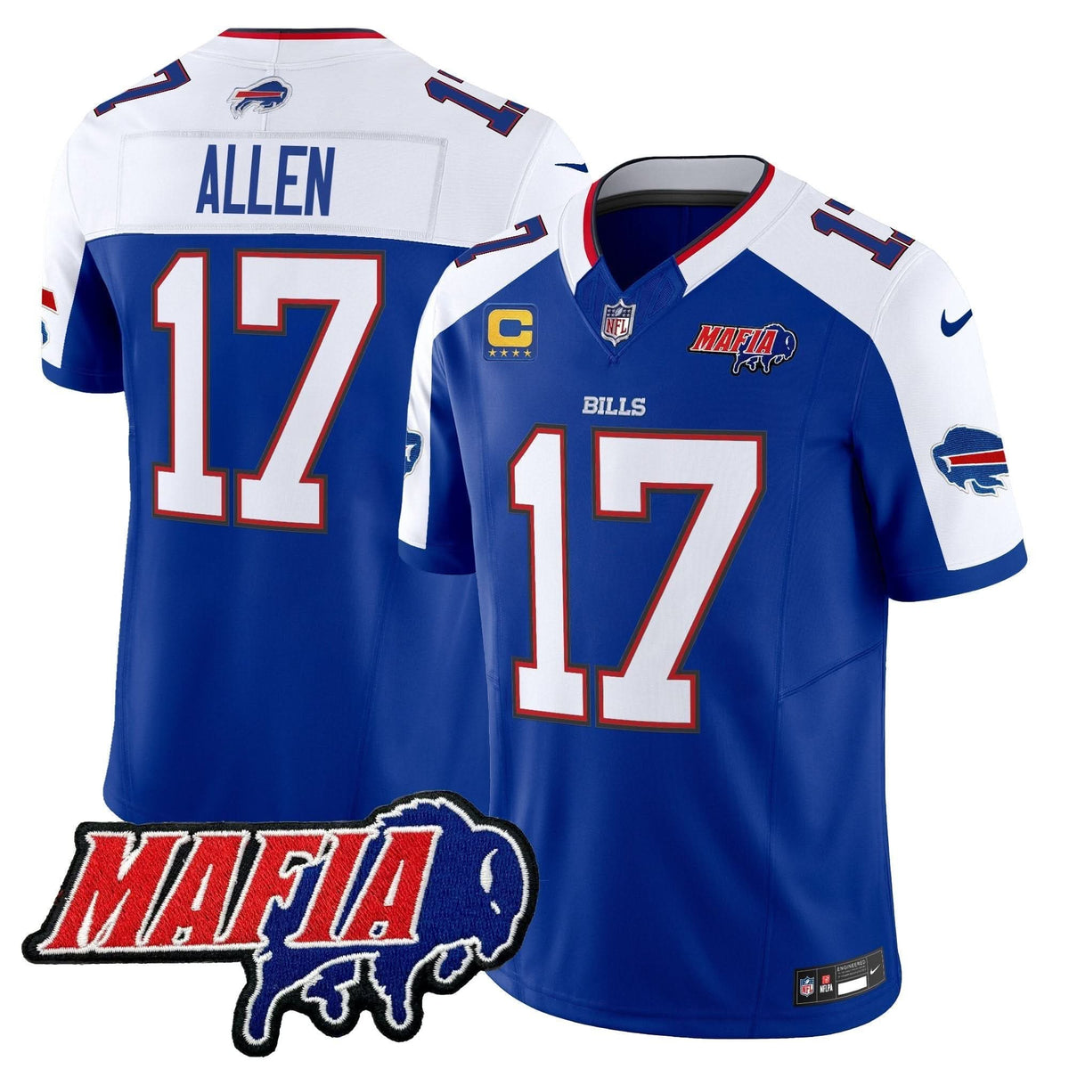 BB 2024 BUF Mafia Patch Vapor Limited Jersey - image 33