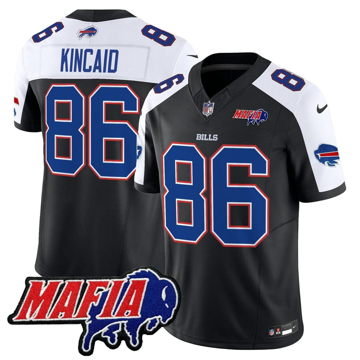 BB 2024 BUF Mafia Patch Vapor Limited Jersey - image 46