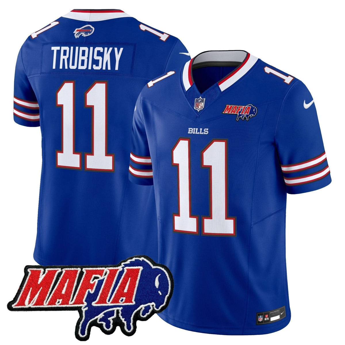 BB 2024 BUF Mafia Patch Vapor Limited Jersey - image 3