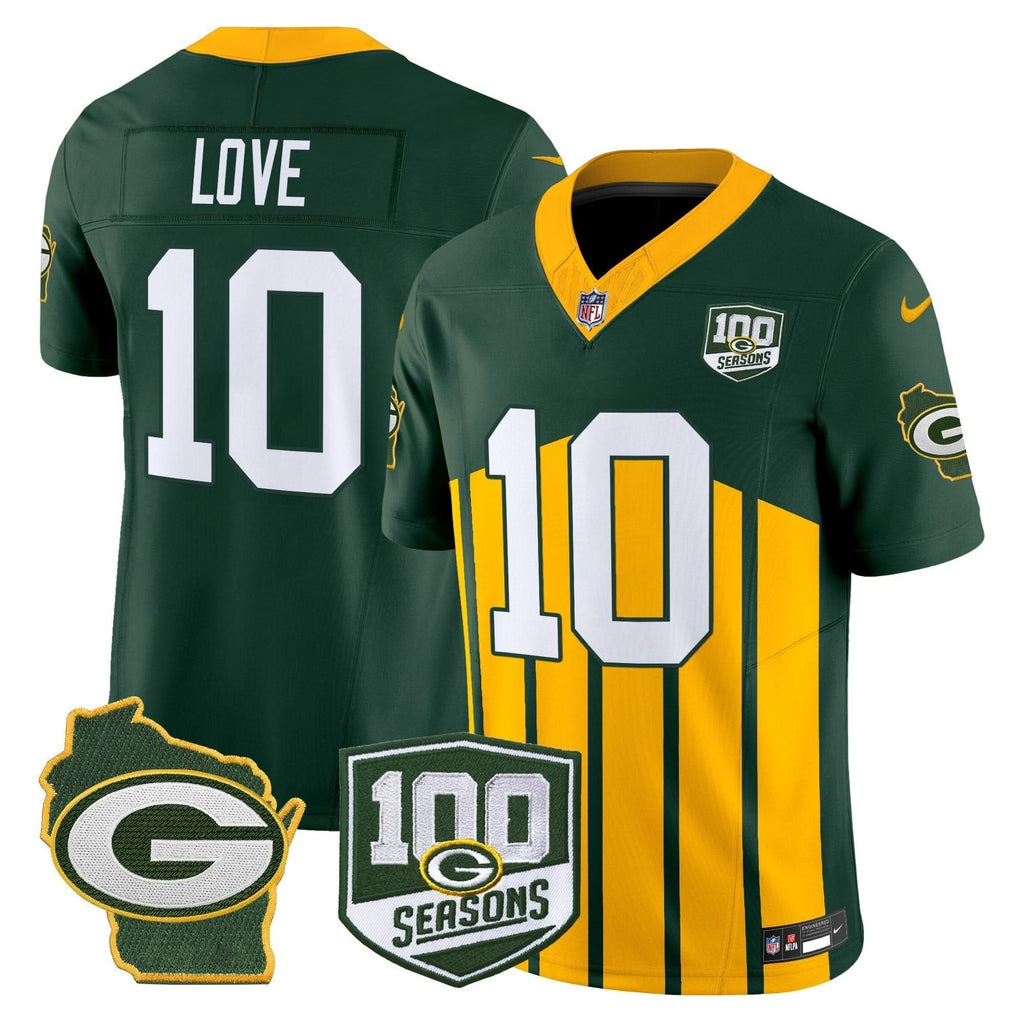 GB 100th Season & Home Patch Vapor Limited Jersey - image 43