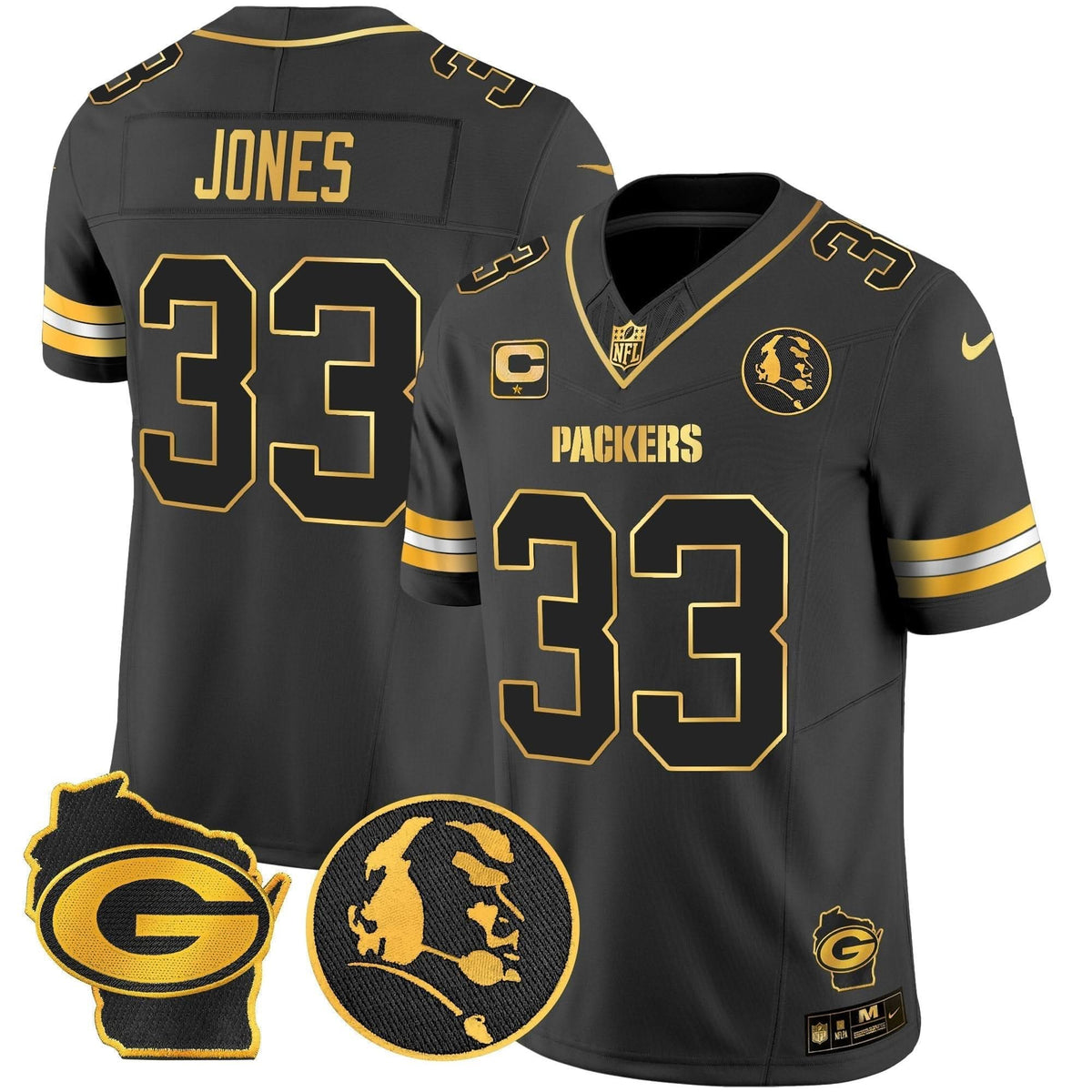 GB John Madden & Home Patch Gold Vapor Limited Jersey - image 20