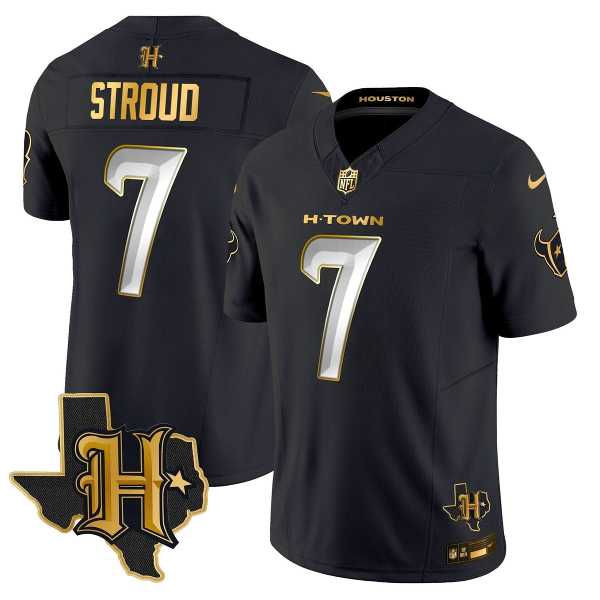 HT 2024 Texas Patch Gold Vapor Limited Jersey - image 10