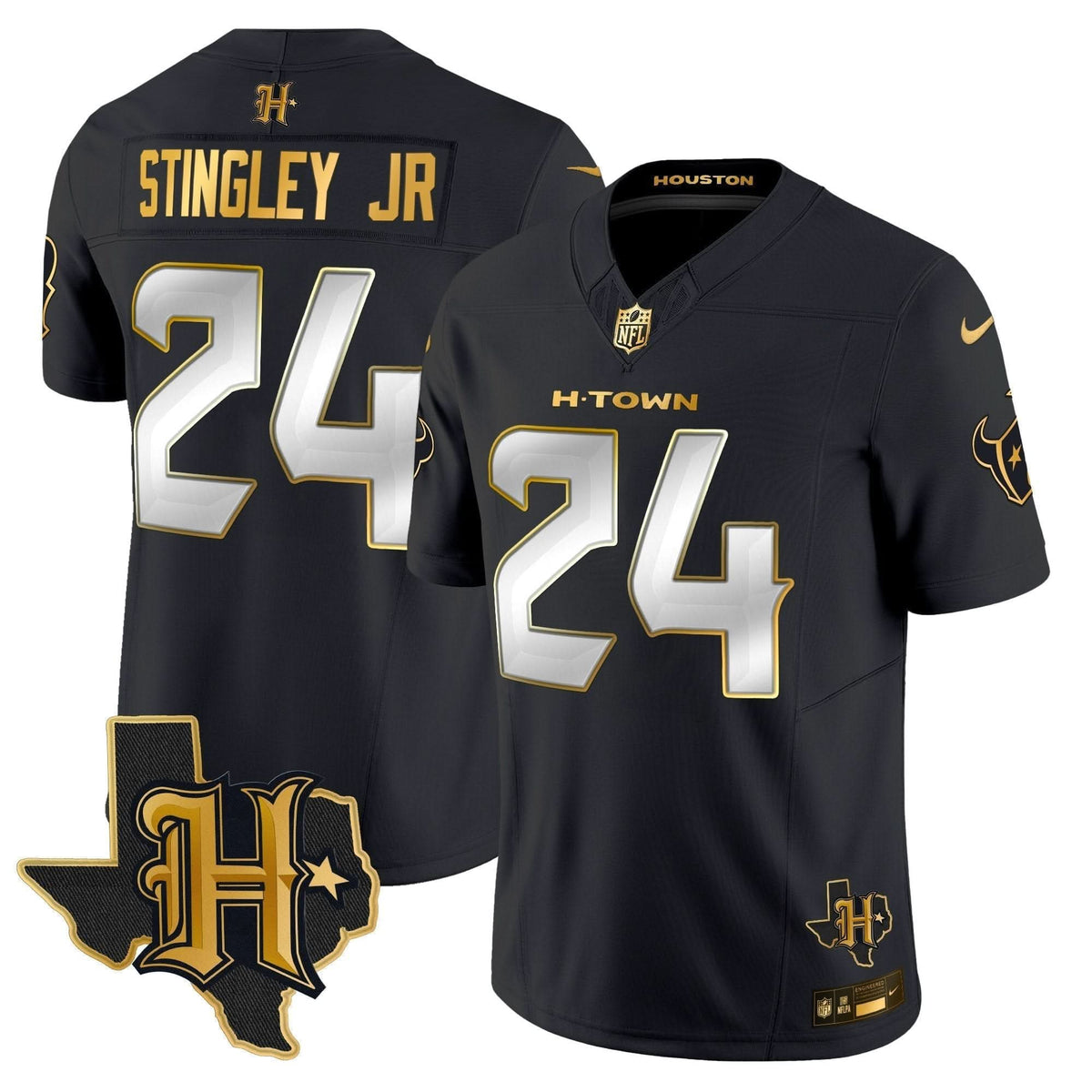 HT 2024 Texas Patch Gold Vapor Limited Jersey - image 14