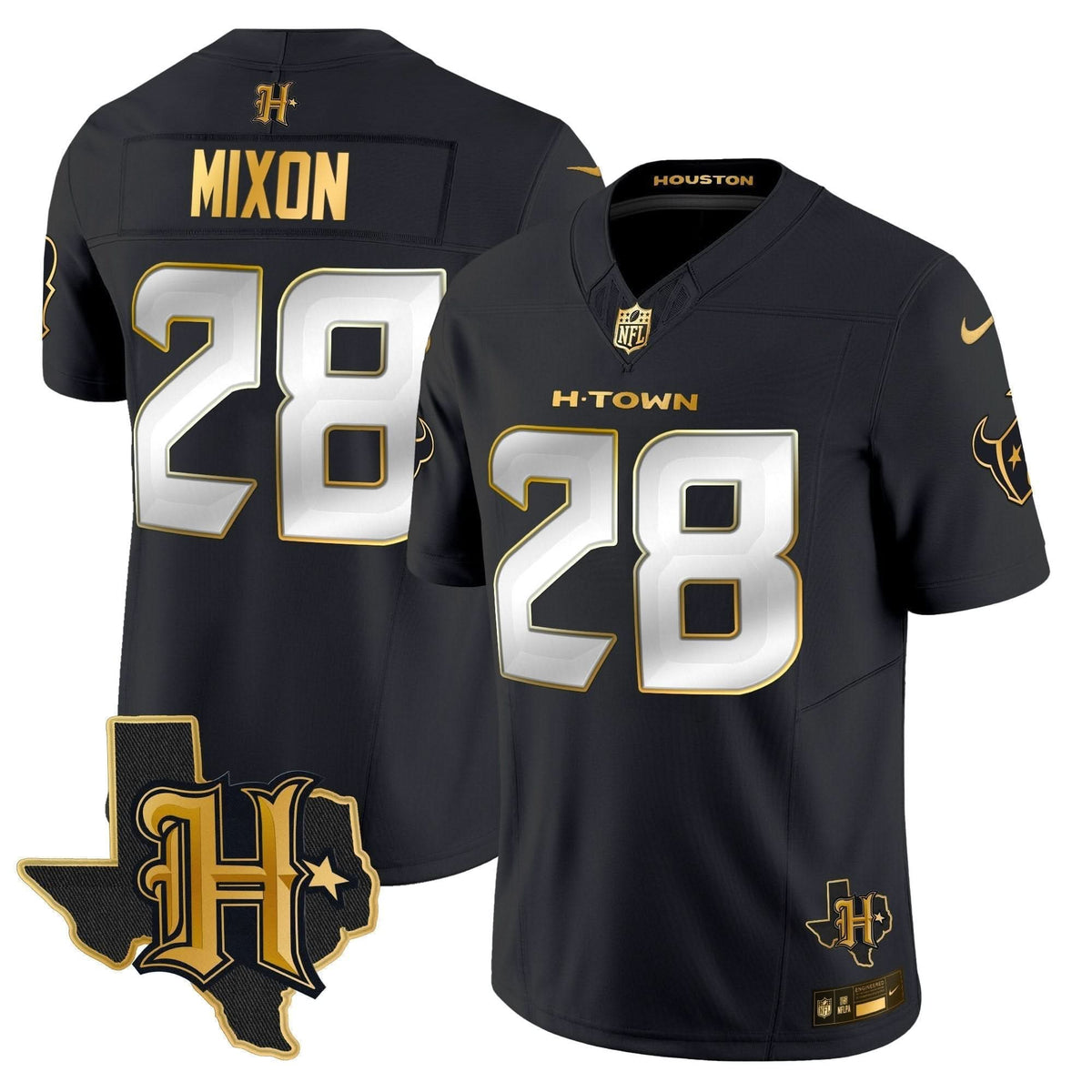 HT 2024 Texas Patch Gold Vapor Limited Jersey - image 12