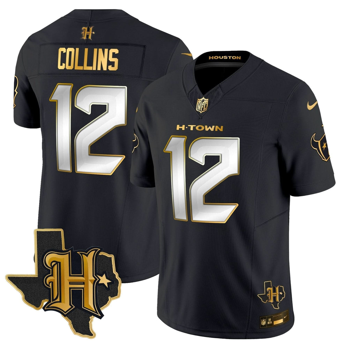 HT 2024 Texas Patch Gold Vapor Limited Jersey - image 18