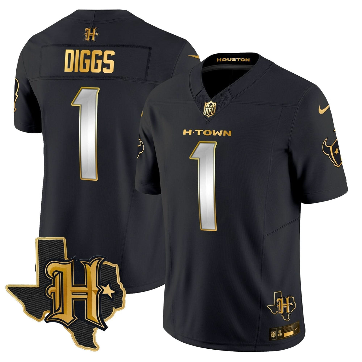 HT 2024 Texas Patch Gold Vapor Limited Jersey - image 11