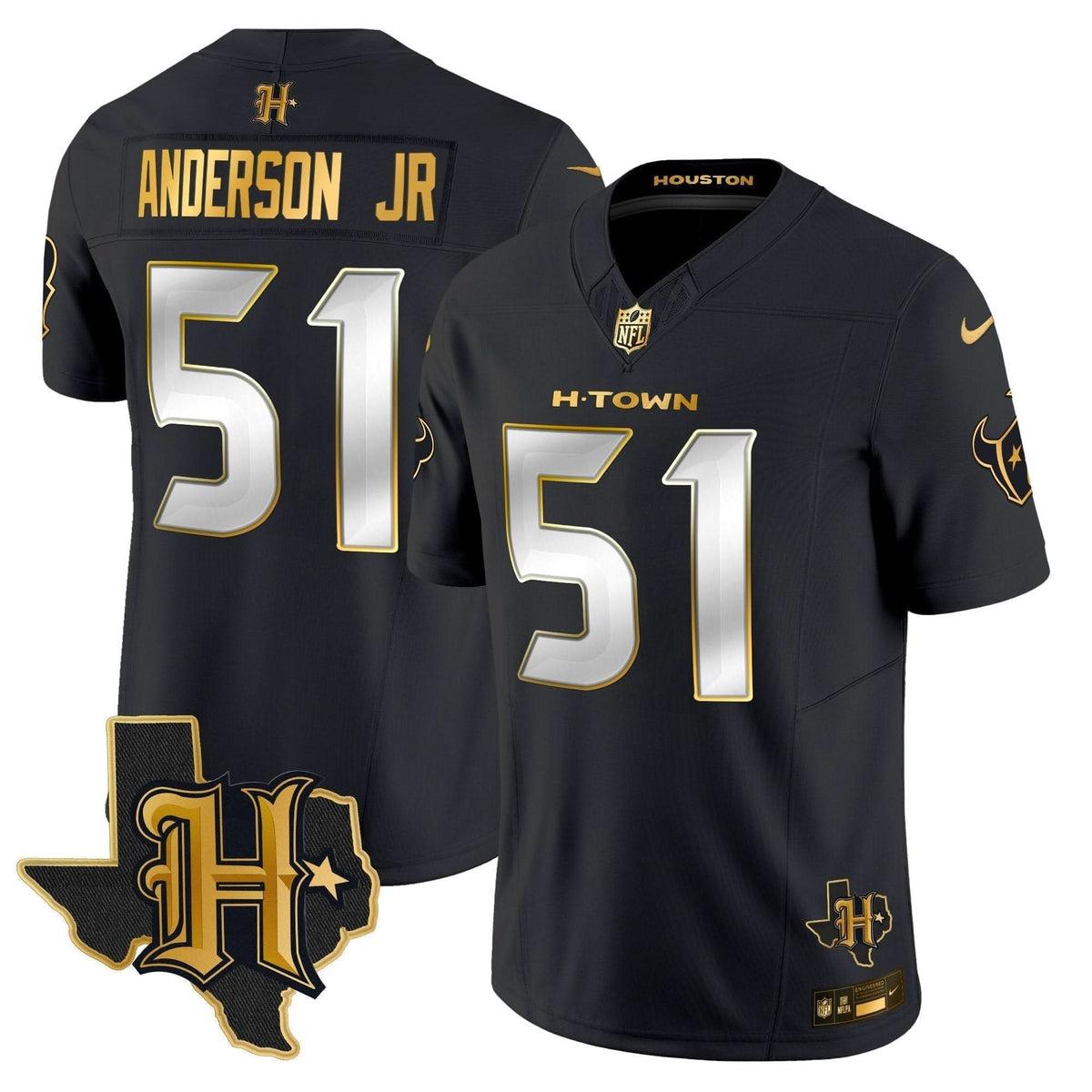 HT 2024 Texas Patch Gold Vapor Limited Jersey - image 16