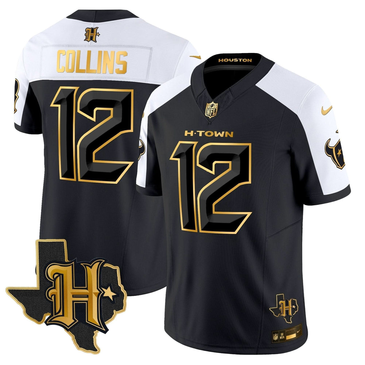 HT 2024 Texas Patch Gold Vapor Limited Jersey - image 9