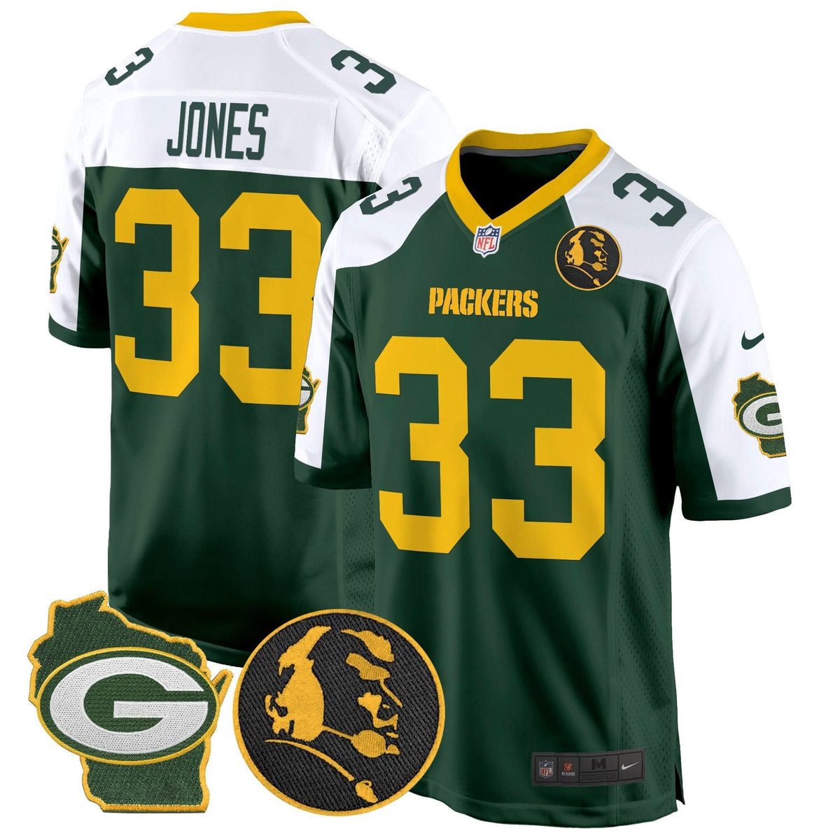 GB John Madden & Home Patch Game Jersey - image 11