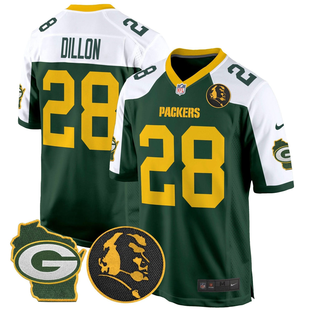 GB John Madden & Home Patch Game Jersey - image 10
