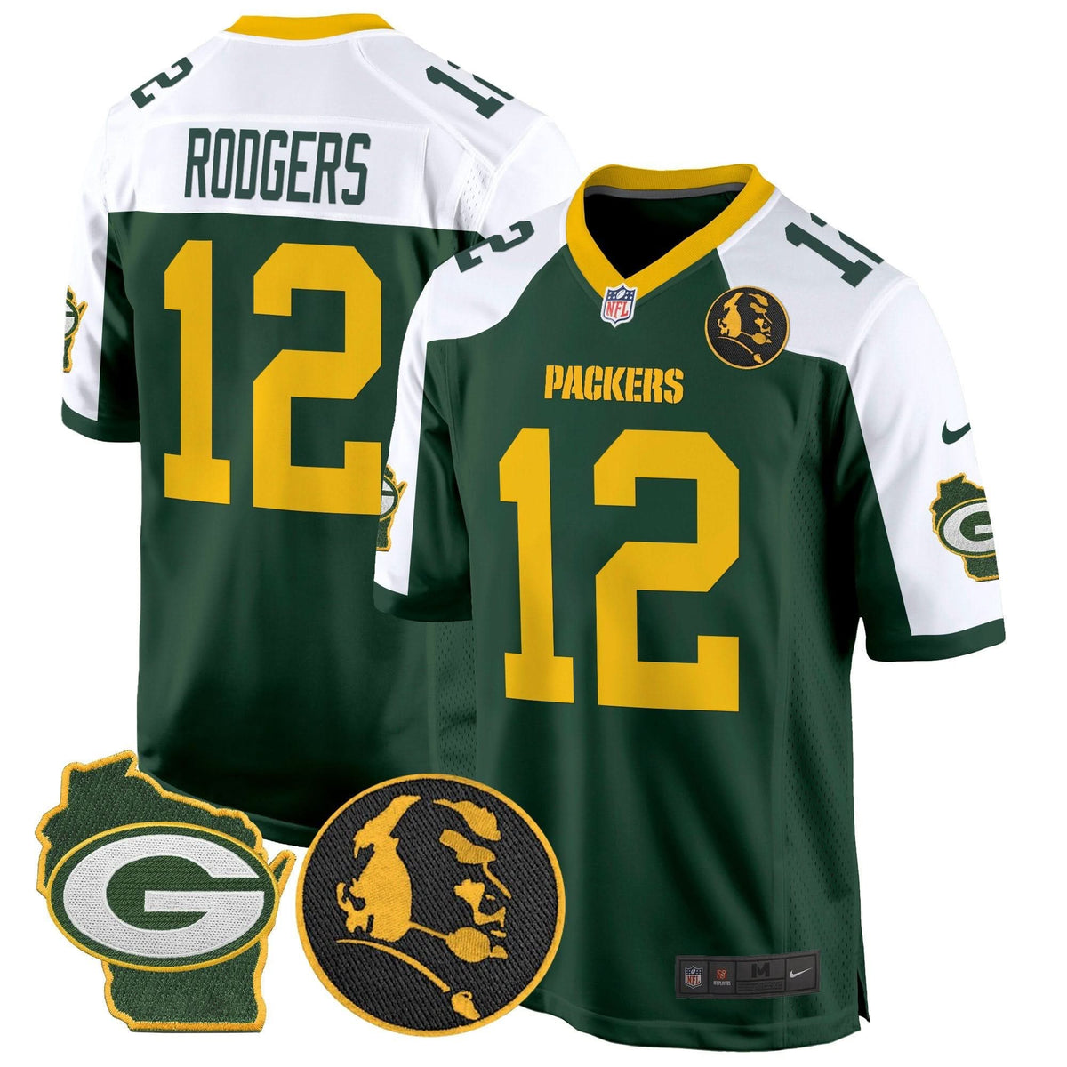 GB John Madden & Home Patch Game Jersey - image 12