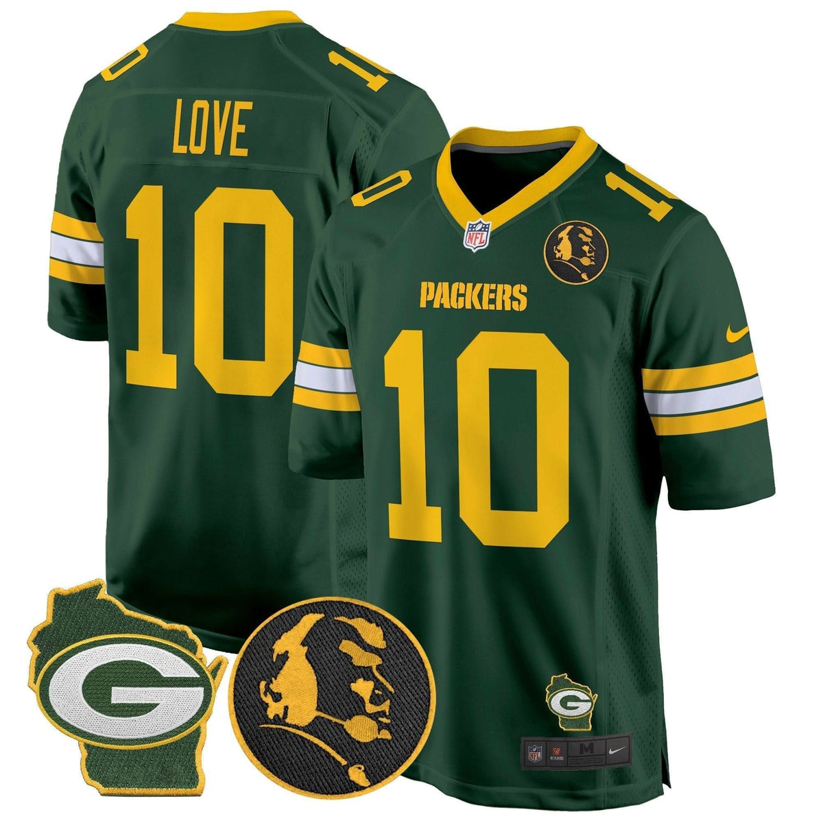 GB John Madden & Home Patch Game Jersey - image 17