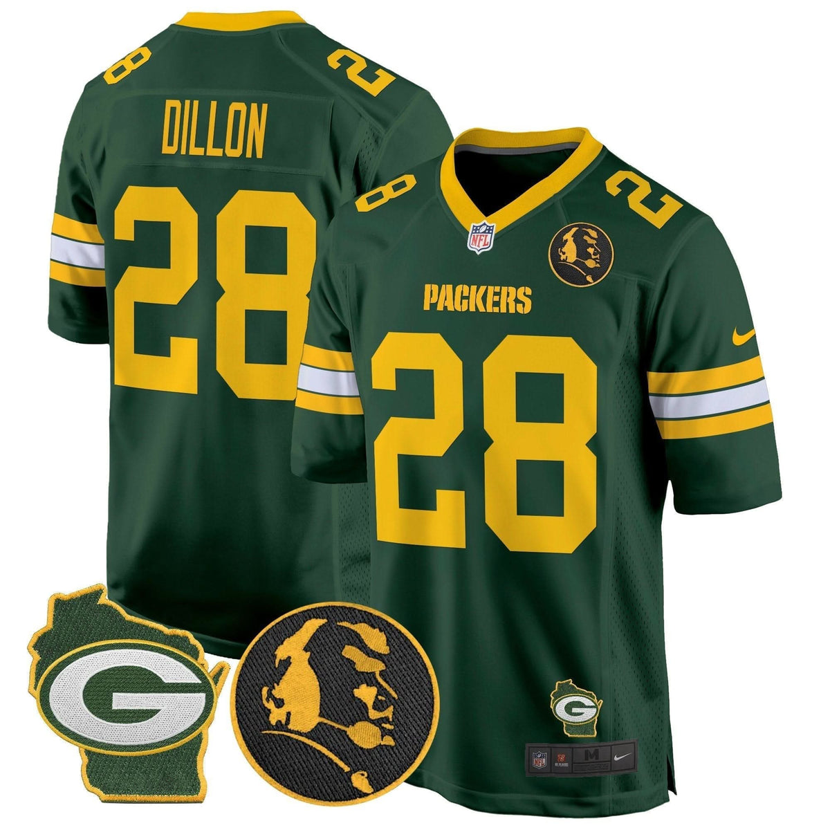 GB John Madden & Home Patch Game Jersey - image 18