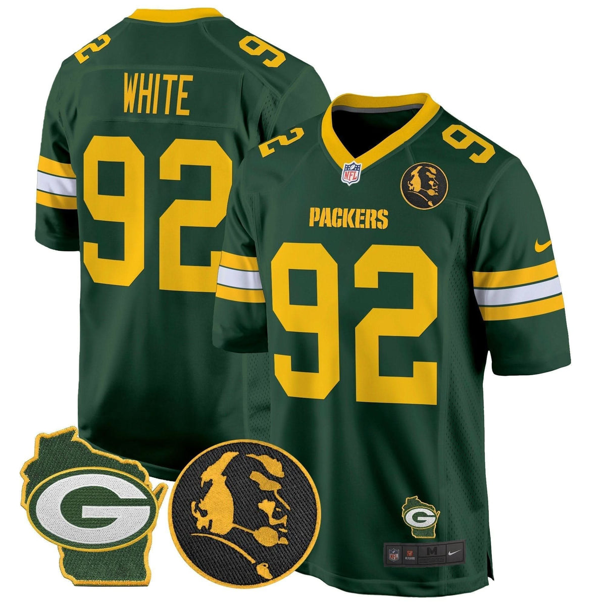 GB John Madden & Home Patch Game Jersey - image 22