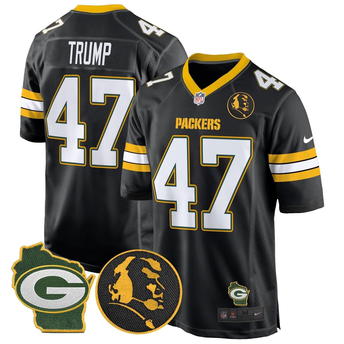 GB John Madden & Home Patch Game Jersey - image 40