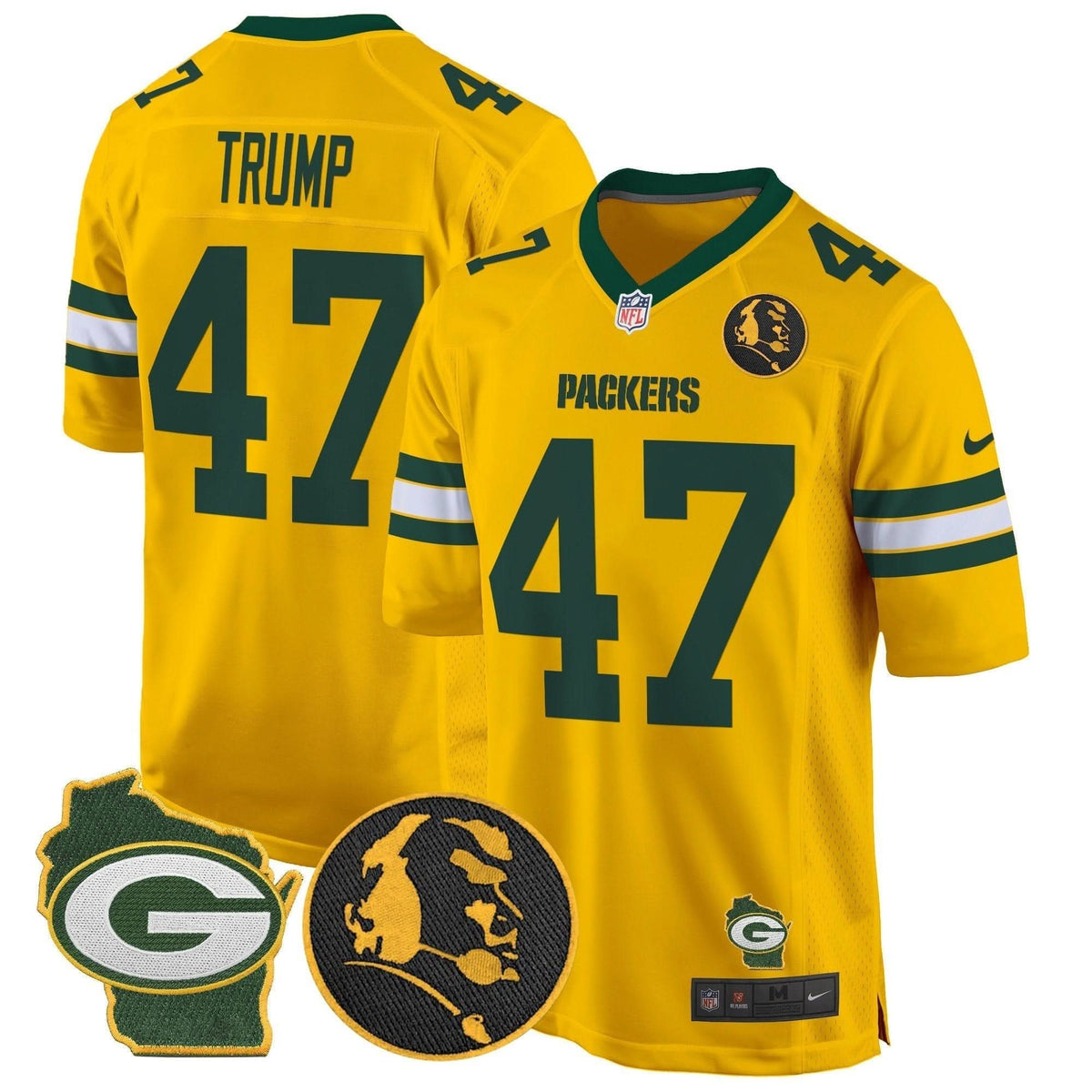 GB John Madden & Home Patch Game Jersey - image 48