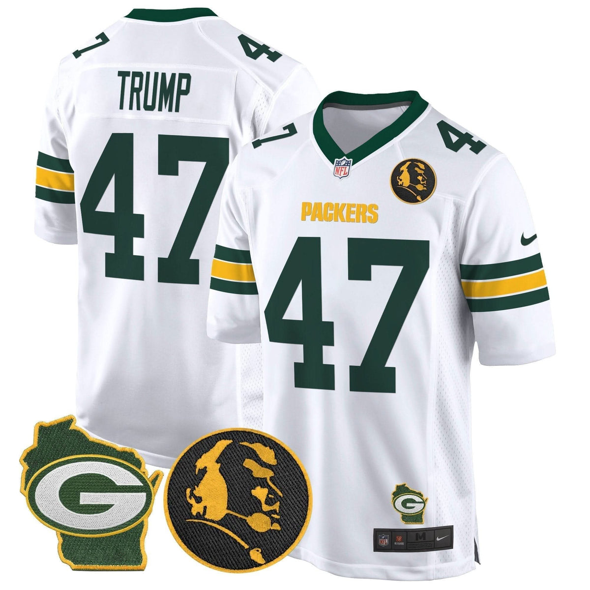 GB John Madden & Home Patch Game Jersey - image 32