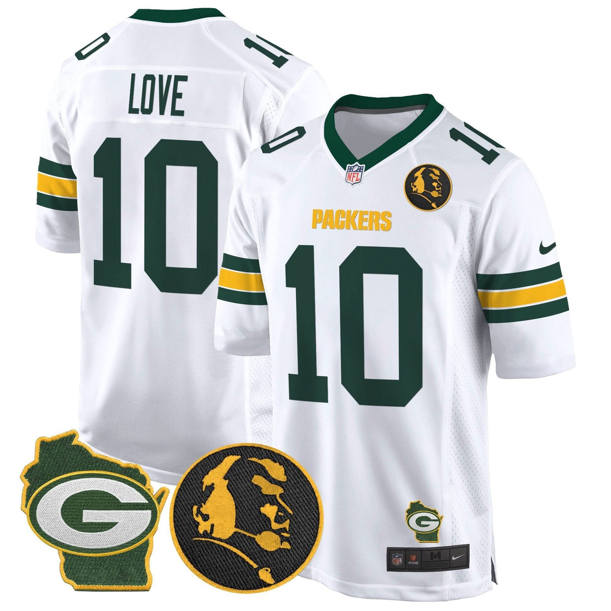 GB John Madden & Home Patch Game Jersey - image 25