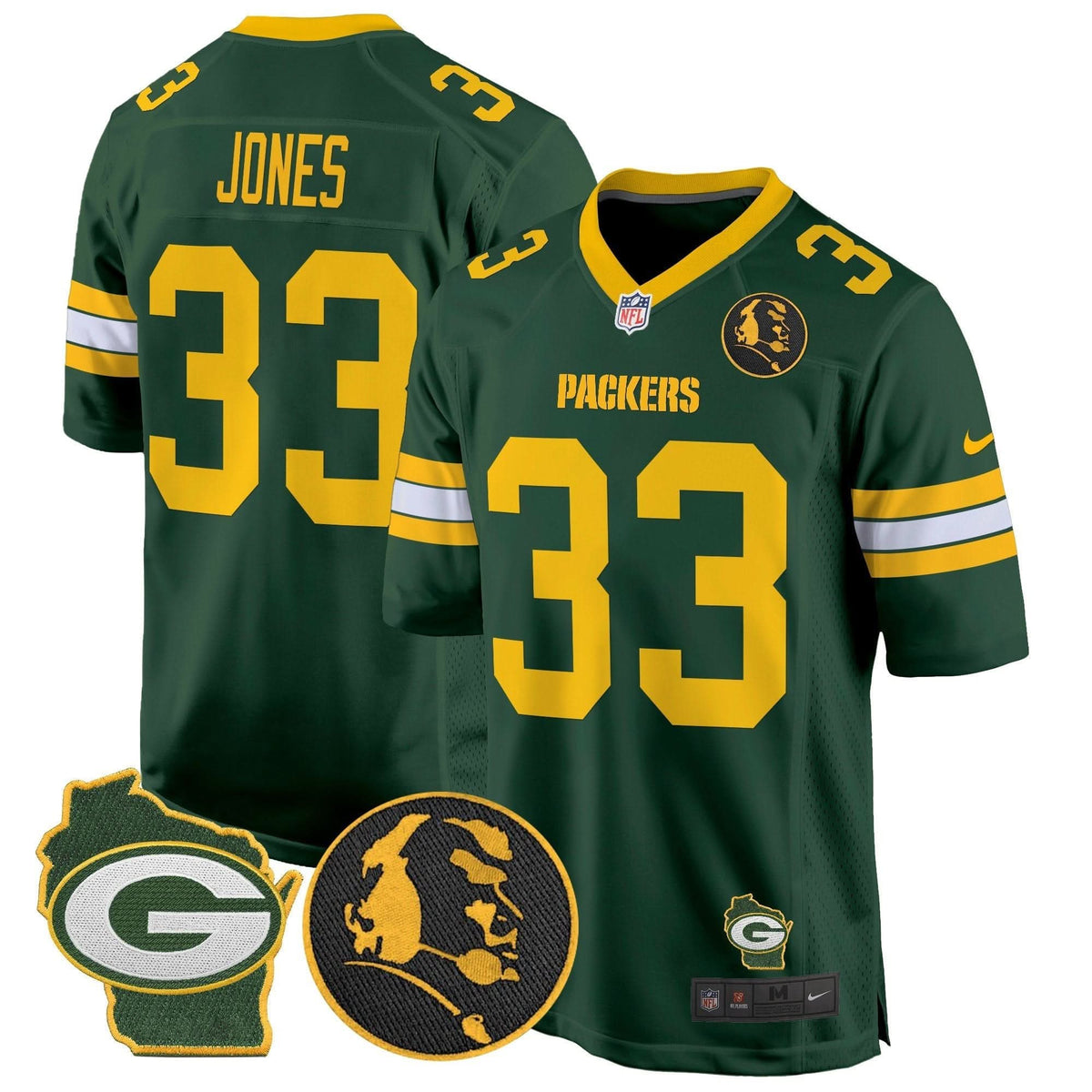 GB John Madden & Home Patch Game Jersey - image 19
