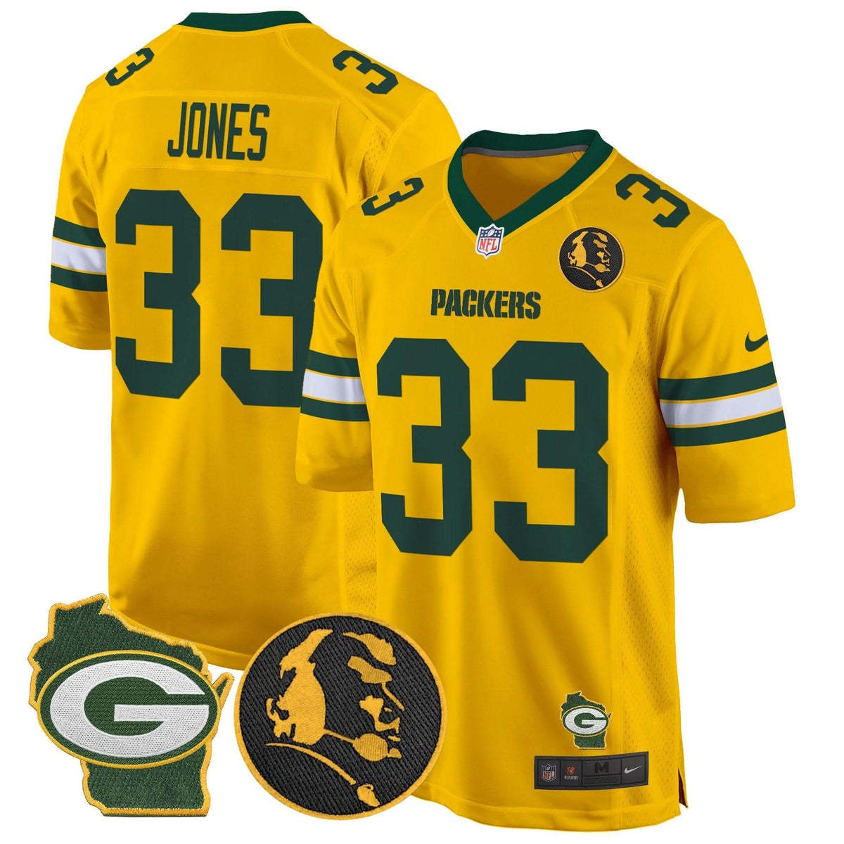 GB John Madden & Home Patch Game Jersey - image 43