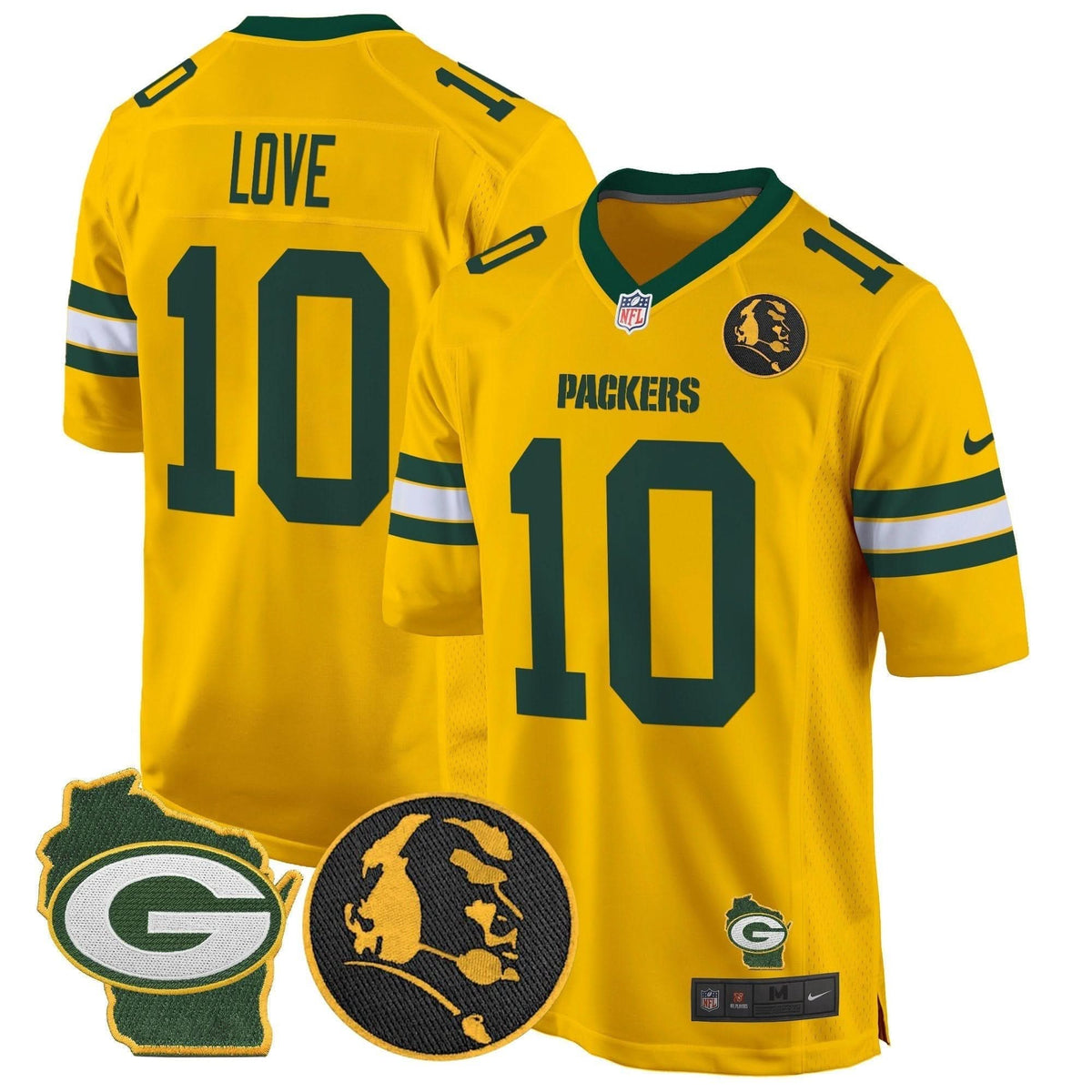 GB John Madden & Home Patch Game Jersey - image 41