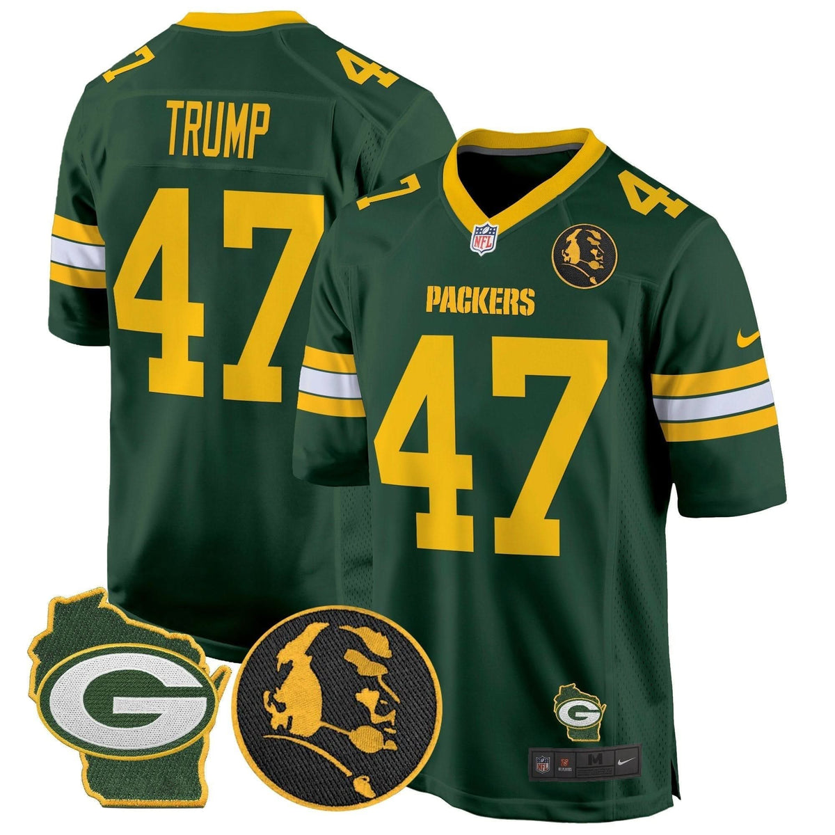 GB John Madden & Home Patch Game Jersey - image 24