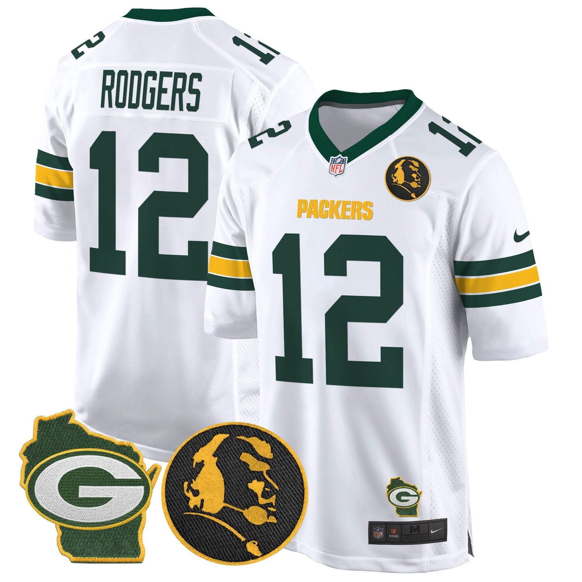 GB John Madden & Home Patch Game Jersey - image 28