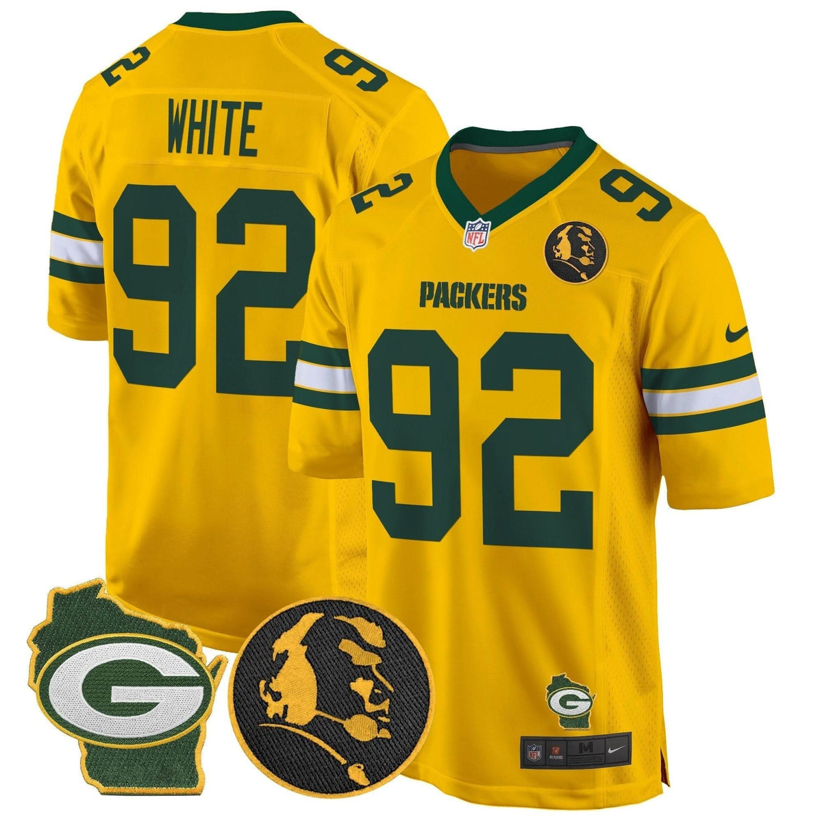 GB John Madden & Home Patch Game Jersey - image 46