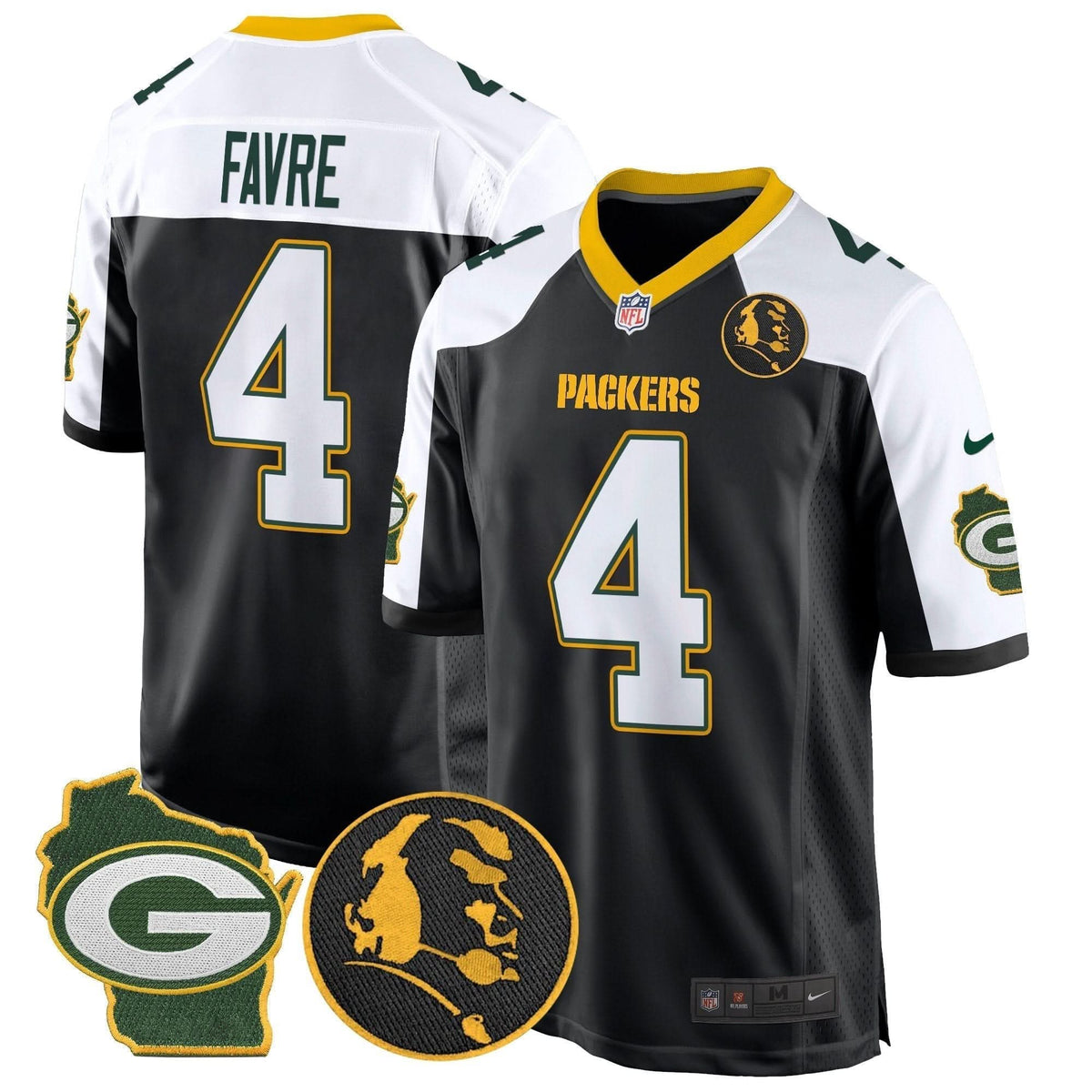 GB John Madden & Home Patch Game Jersey - image 5