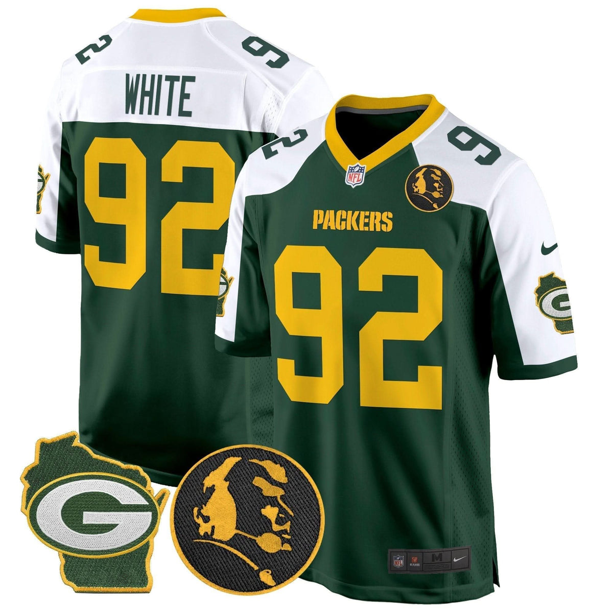 GB John Madden & Home Patch Game Jersey - image 14