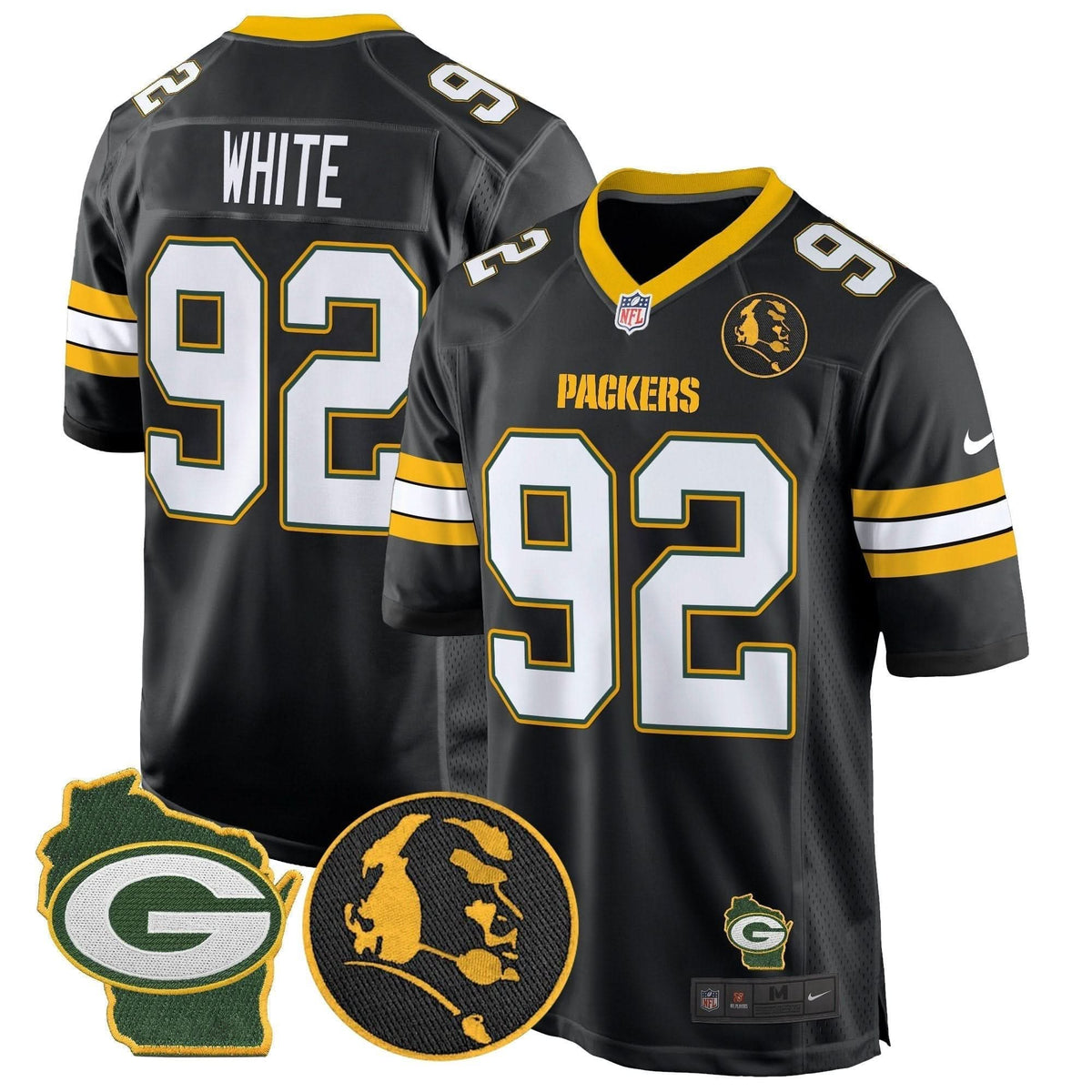 GB John Madden & Home Patch Game Jersey - image 38