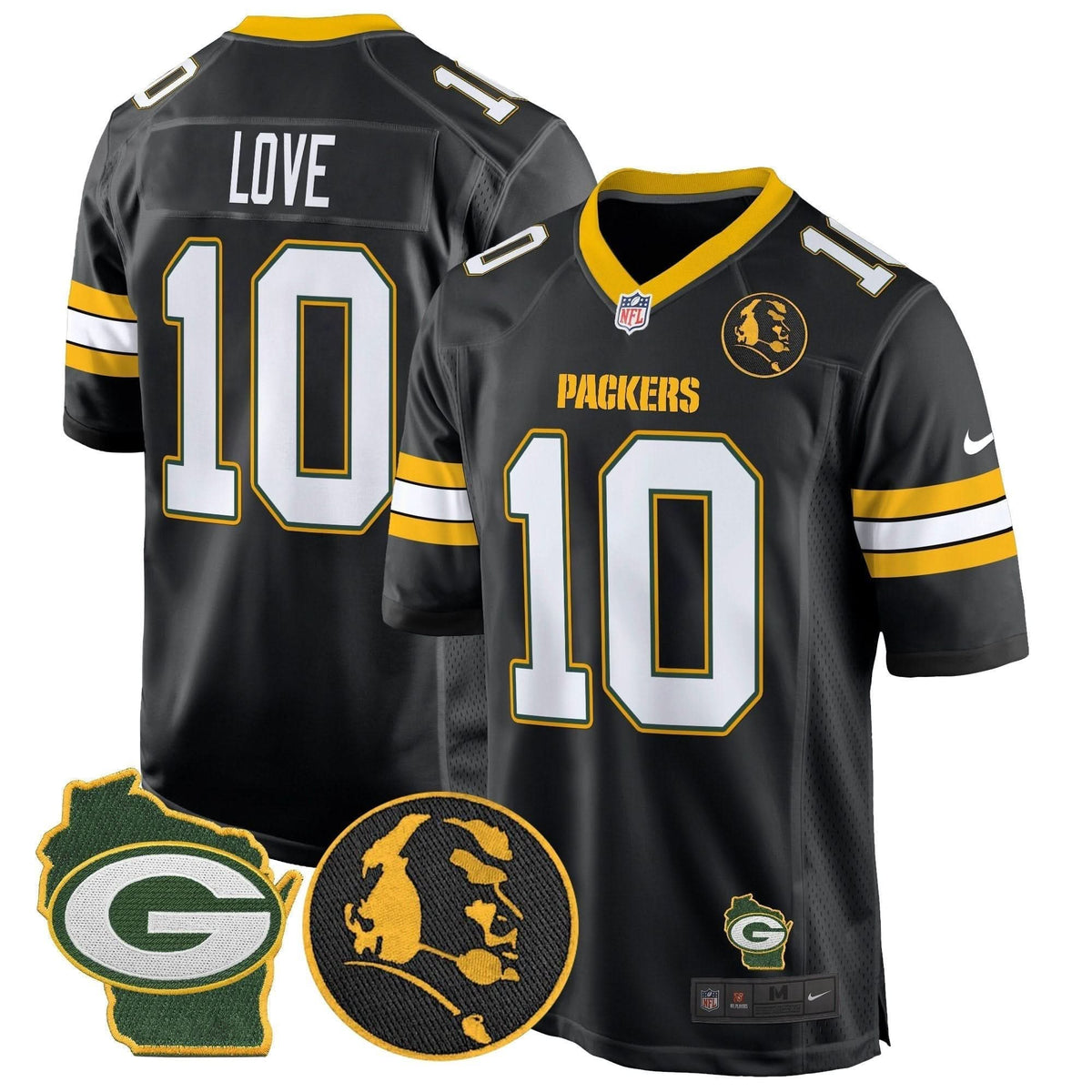 GB John Madden & Home Patch Game Jersey - image 33