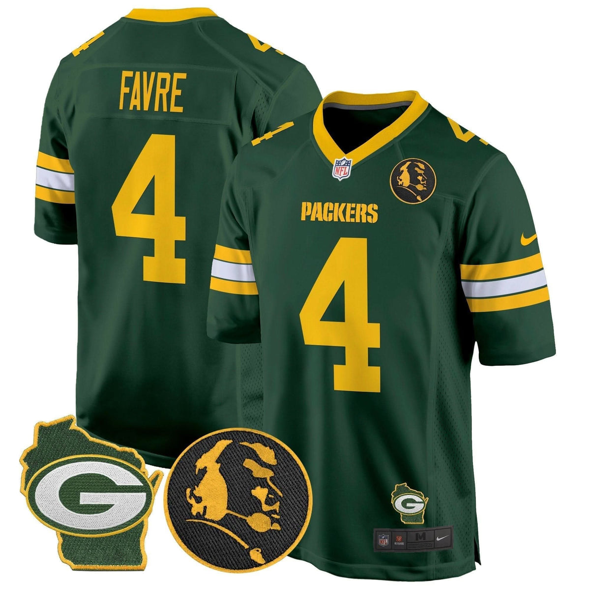GB John Madden & Home Patch Game Jersey - image 21