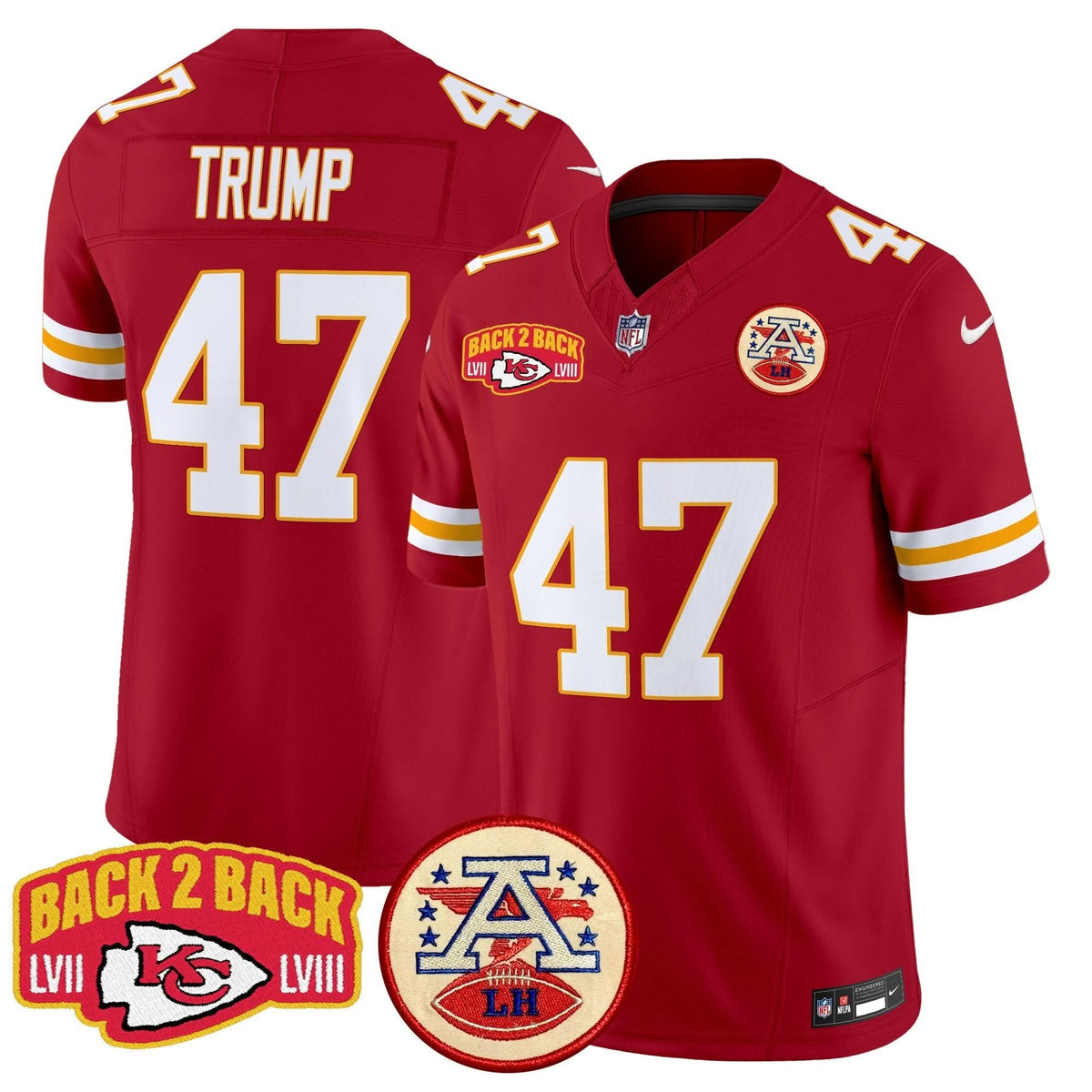 KC Super Back 2 Back Patch Vapor Limited Jersey - image 48