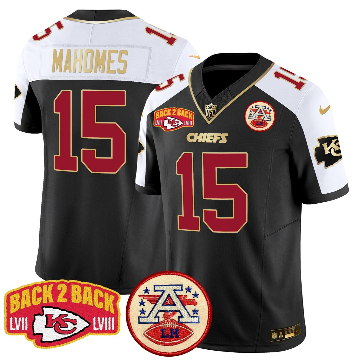 KC Super Back 2 Back Patch Vapor Limited Jersey - image 1