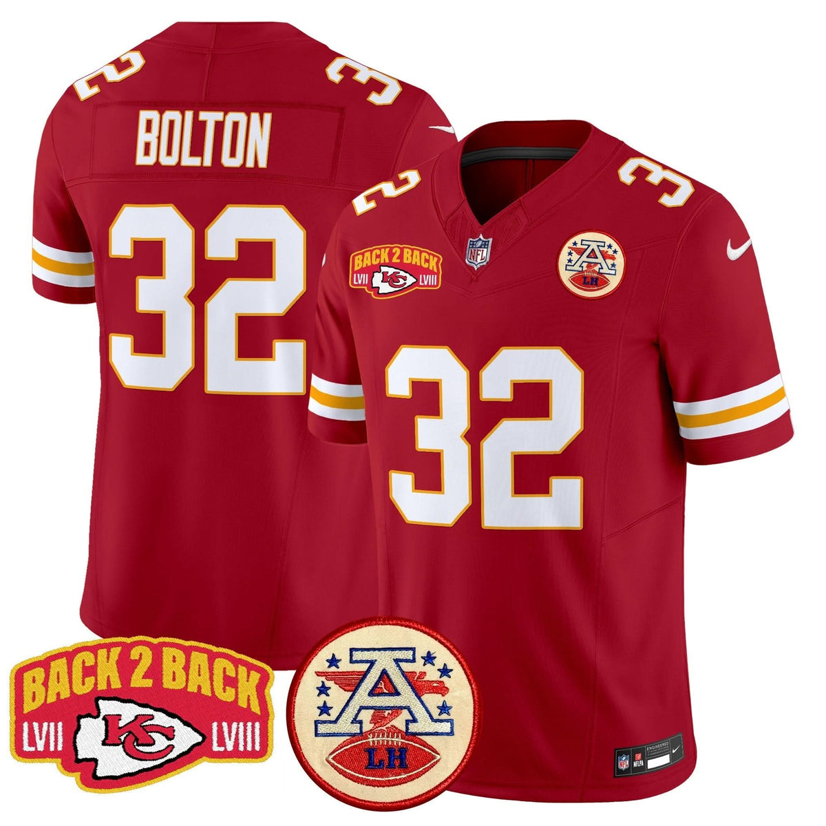 KC Super Back 2 Back Patch Vapor Limited Jersey - image 46