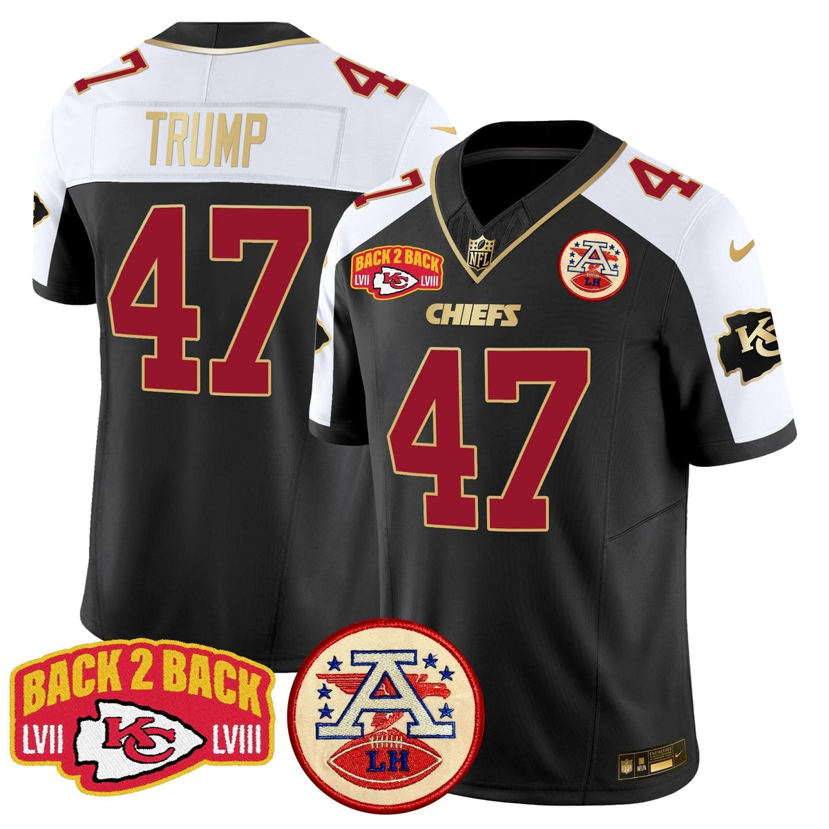 KC Super Back 2 Back Patch Vapor Limited Jersey - image 8