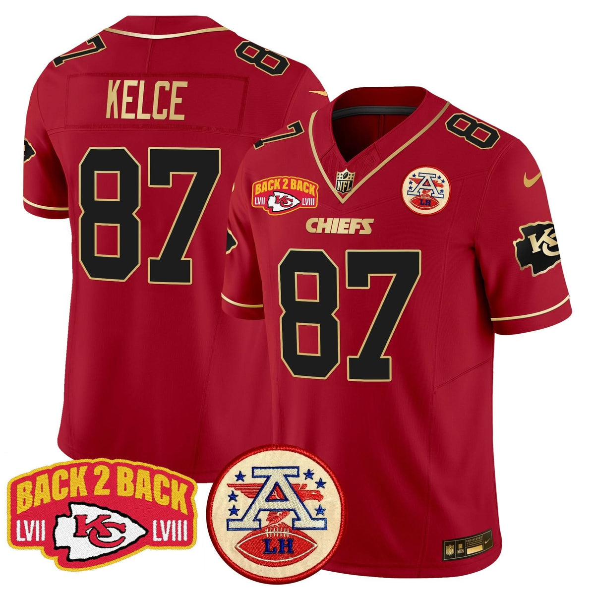 KC Super Back 2 Back Patch Vapor Limited Jersey - image 26