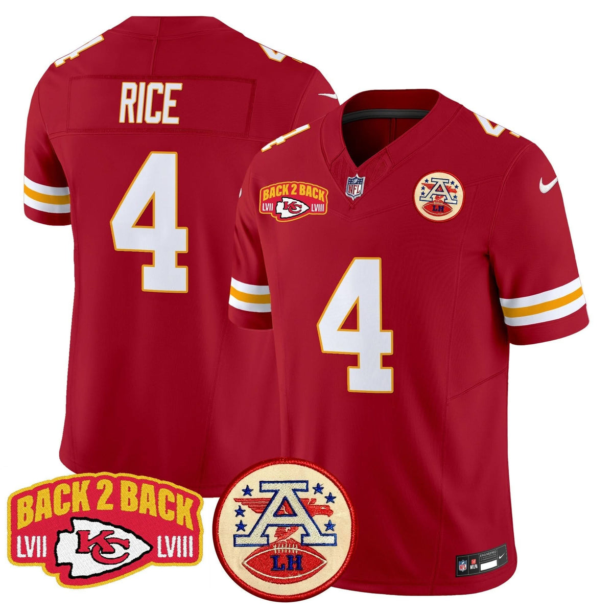 KC Super Back 2 Back Patch Vapor Limited Jersey - image 47