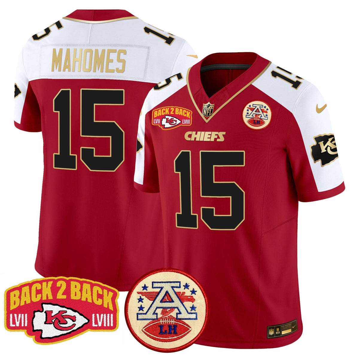 KC Super Back 2 Back Patch Vapor Limited Jersey - image 9