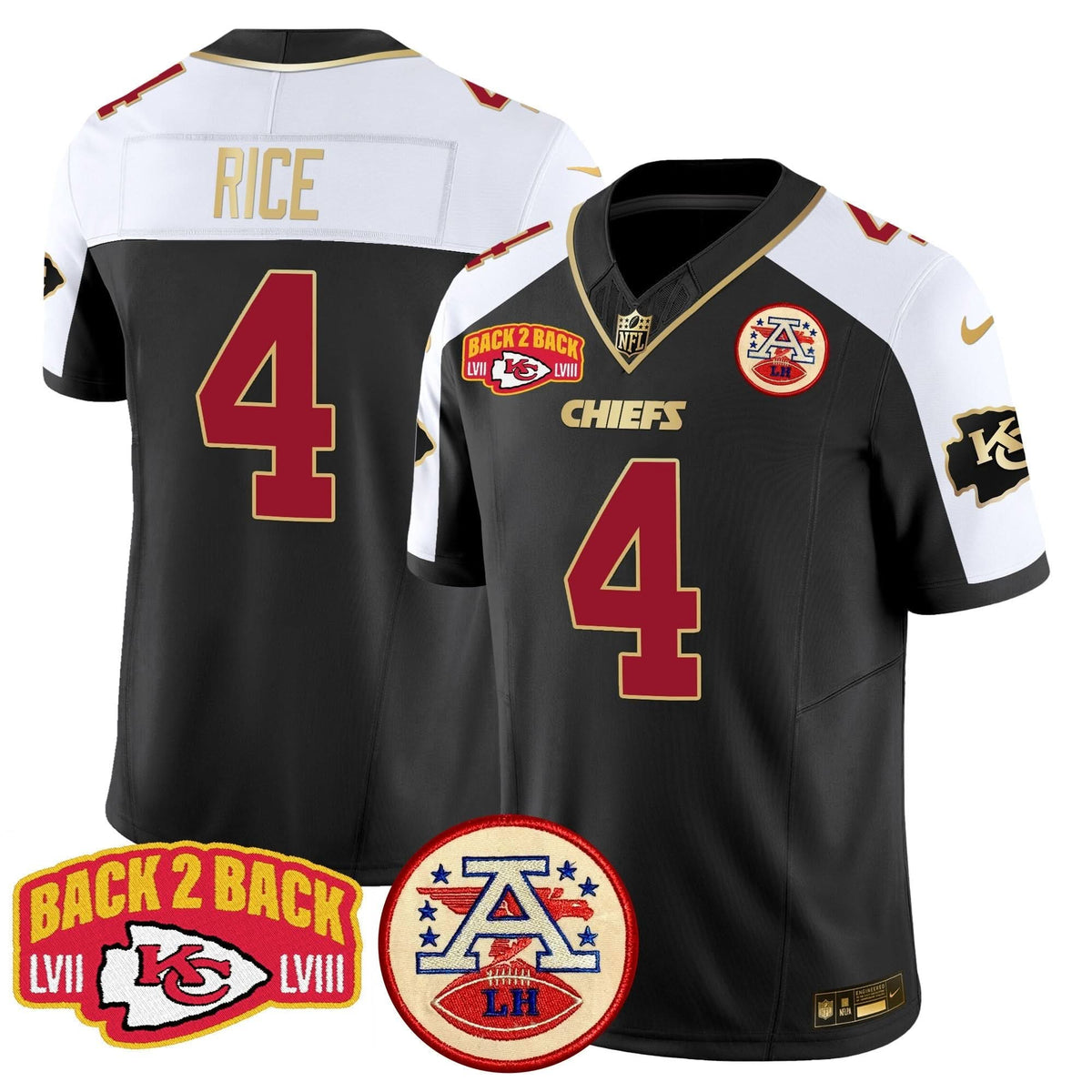 KC Super Back 2 Back Patch Vapor Limited Jersey - image 7