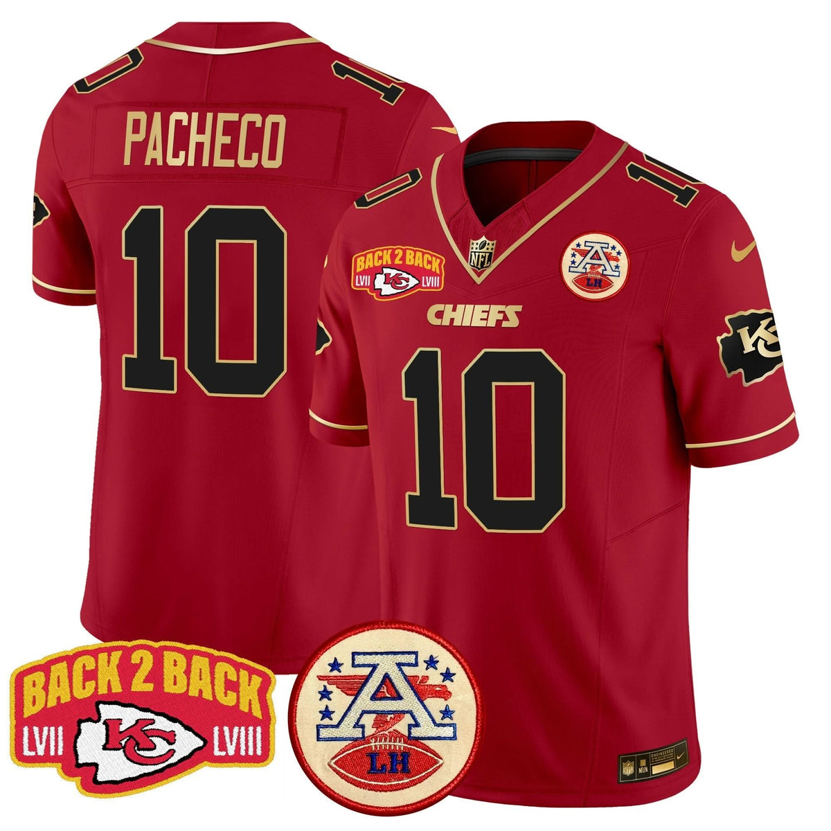 KC Super Back 2 Back Patch Vapor Limited Jersey - image 28