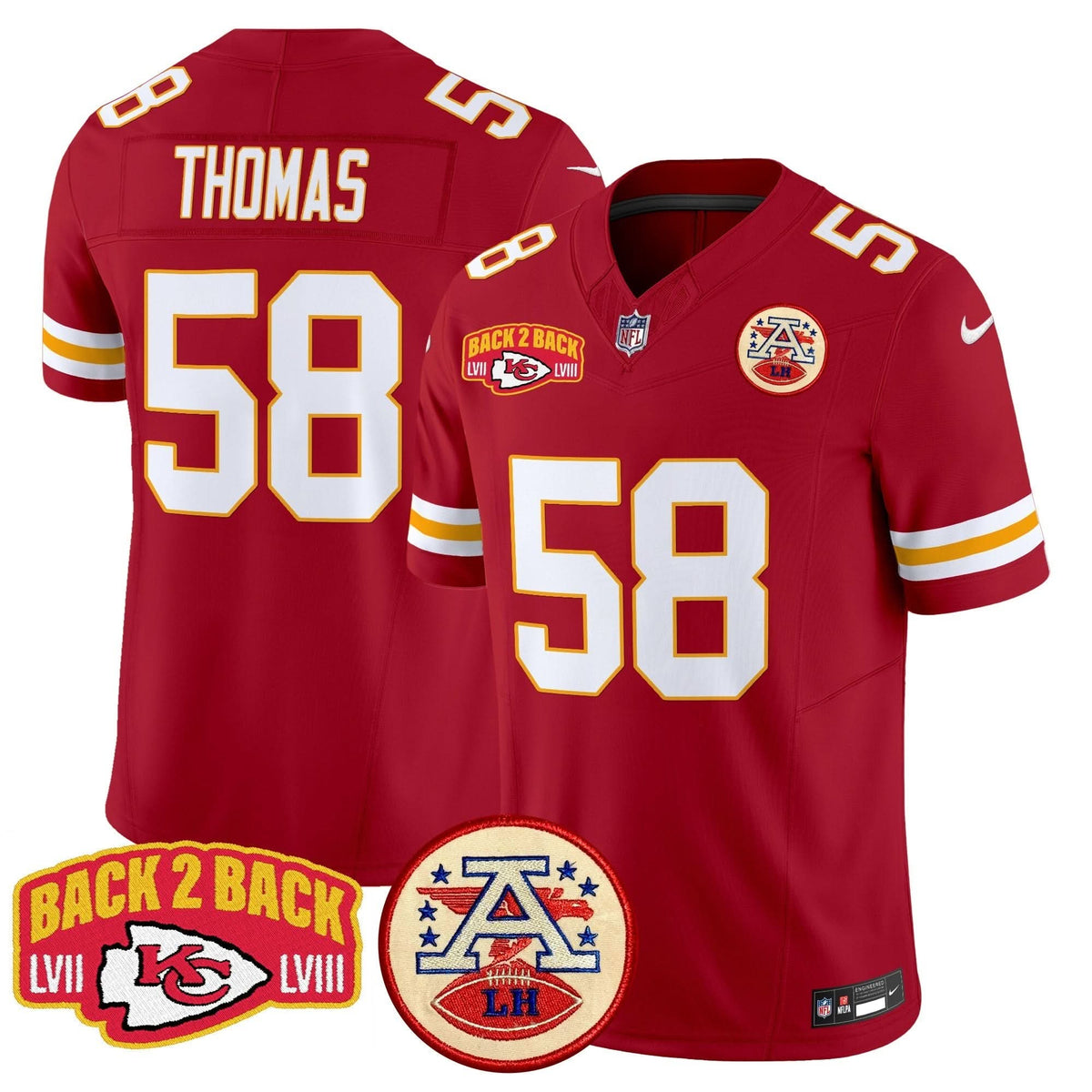 KC Super Back 2 Back Patch Vapor Limited Jersey - image 43