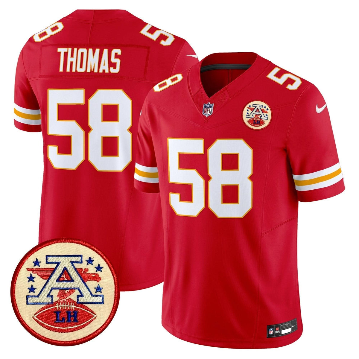 KC 2024 Lamar Hunt Patch Vapor Limited Jersey - image 99