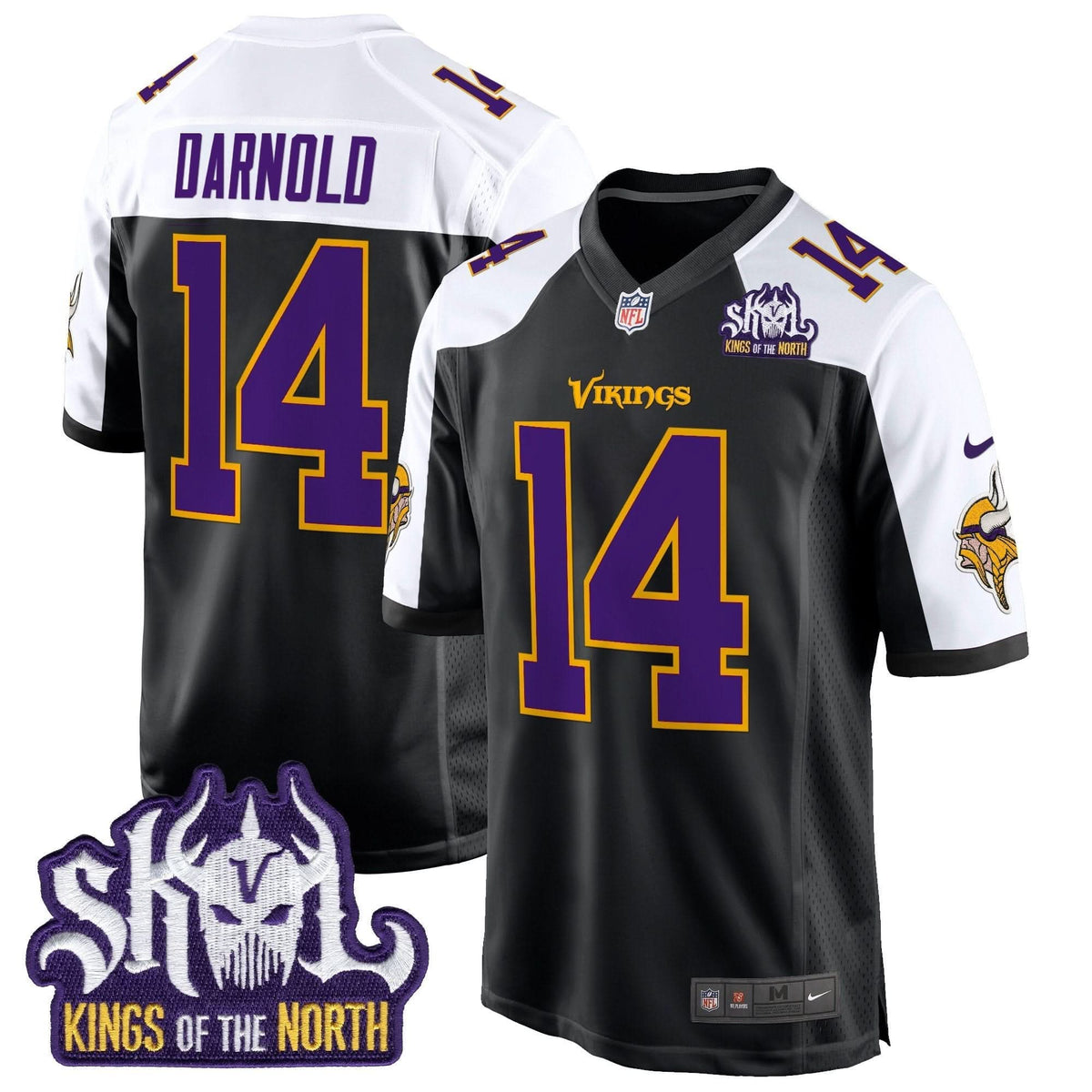 MV King Of The North Patch Throwback Game Jersey - image 10