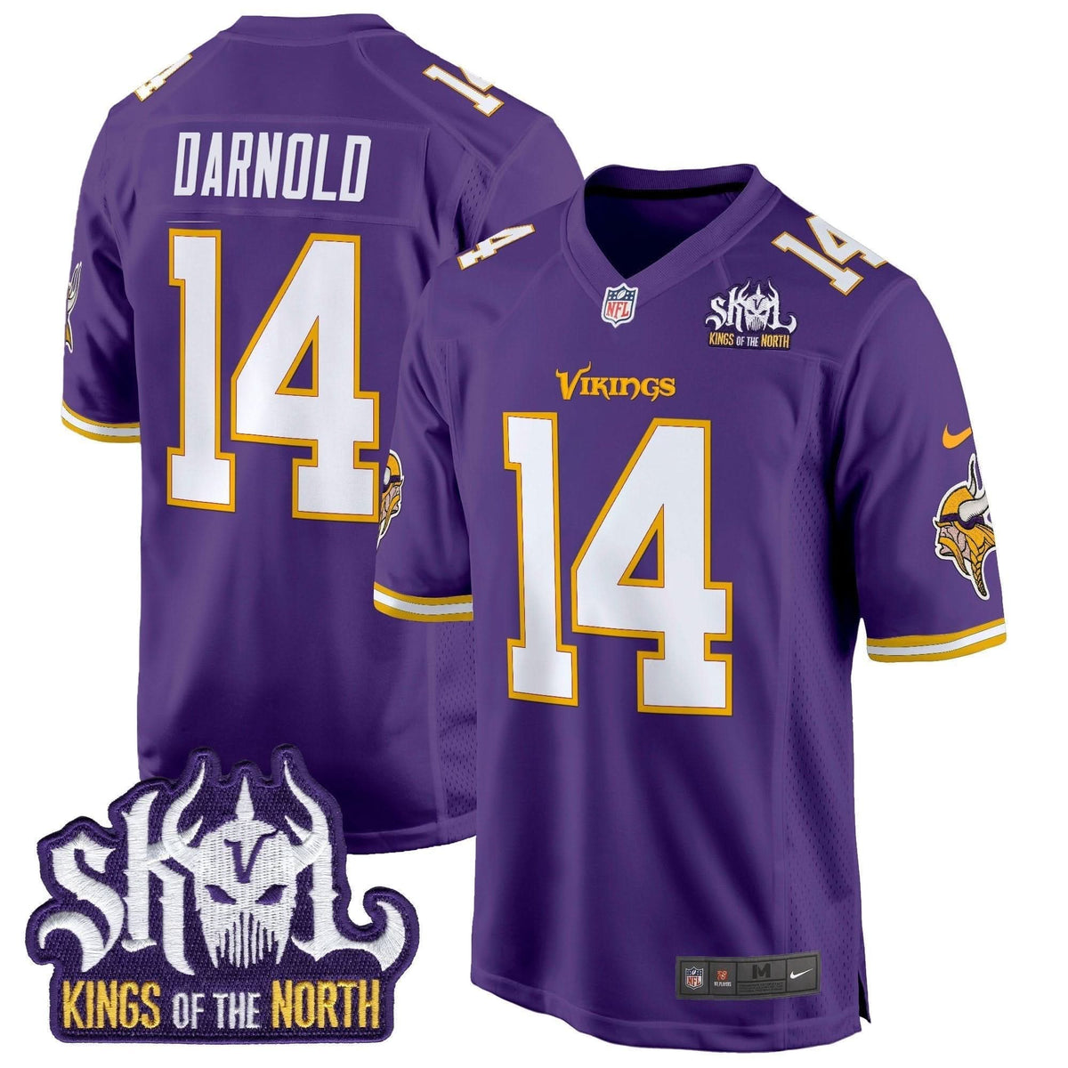 MV King Of The North Patch Throwback Game Jersey - image 19