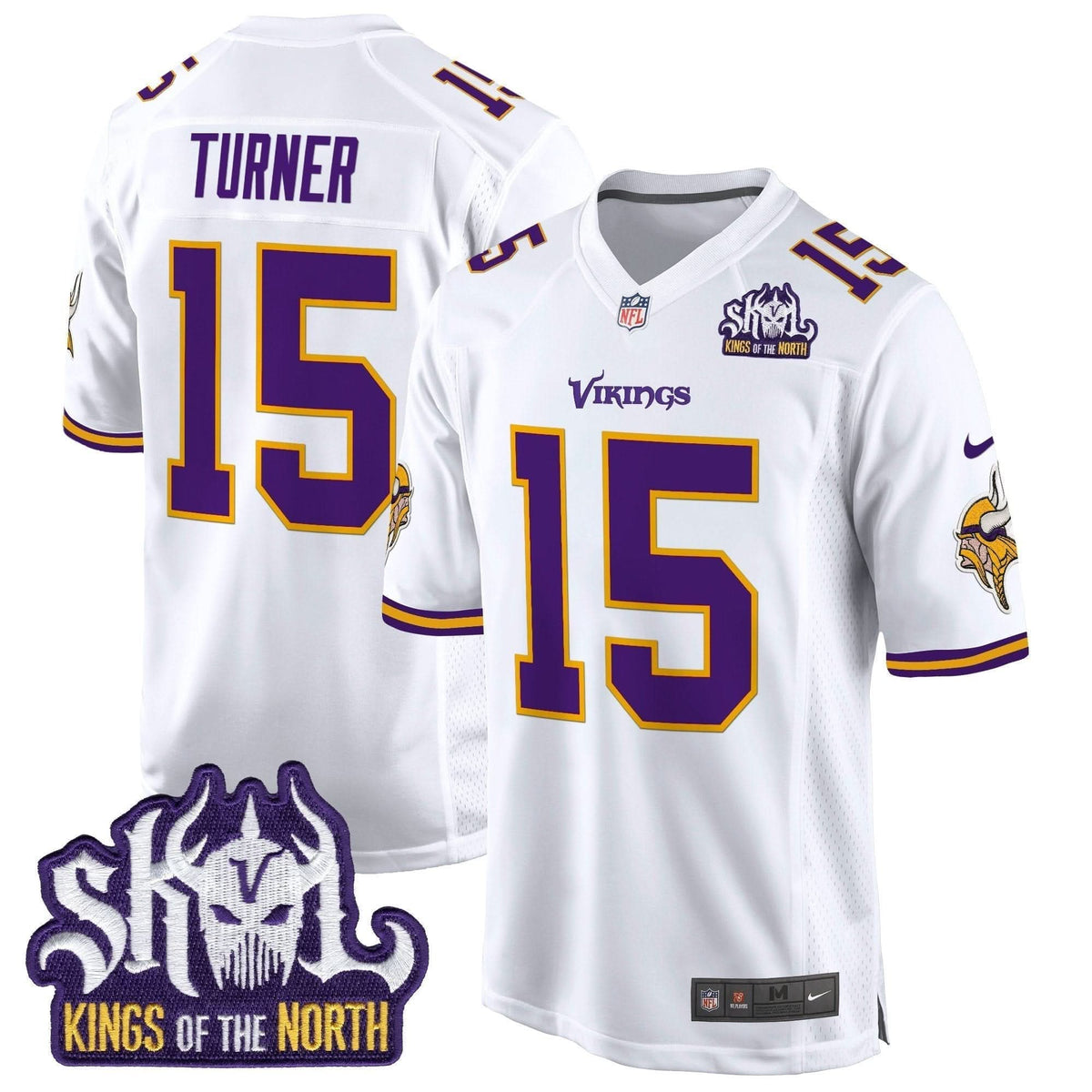 MV King Of The North Patch Throwback Game Jersey - image 31